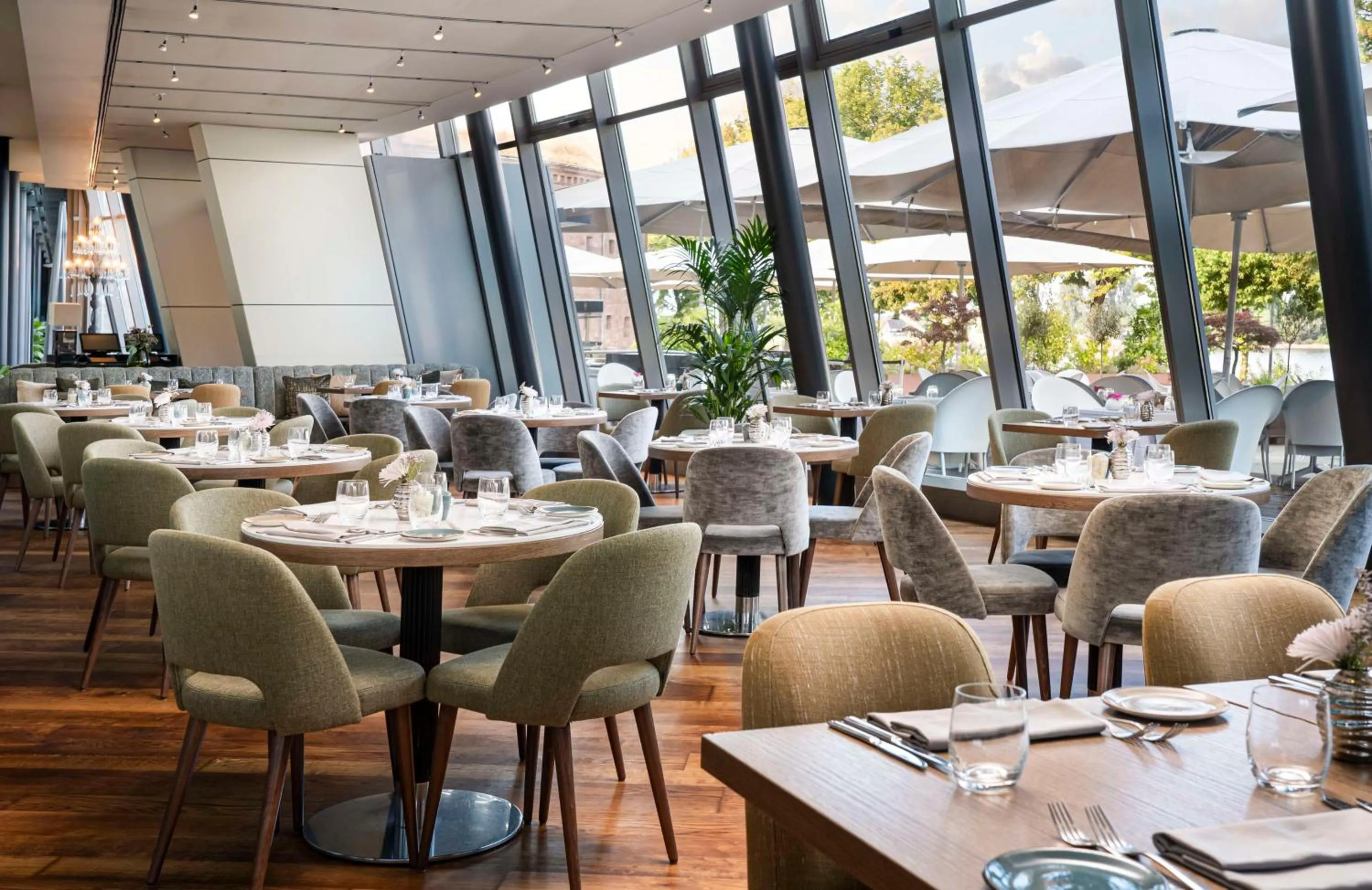 Restaurant/places to eat in Hyatt Regency Mainz