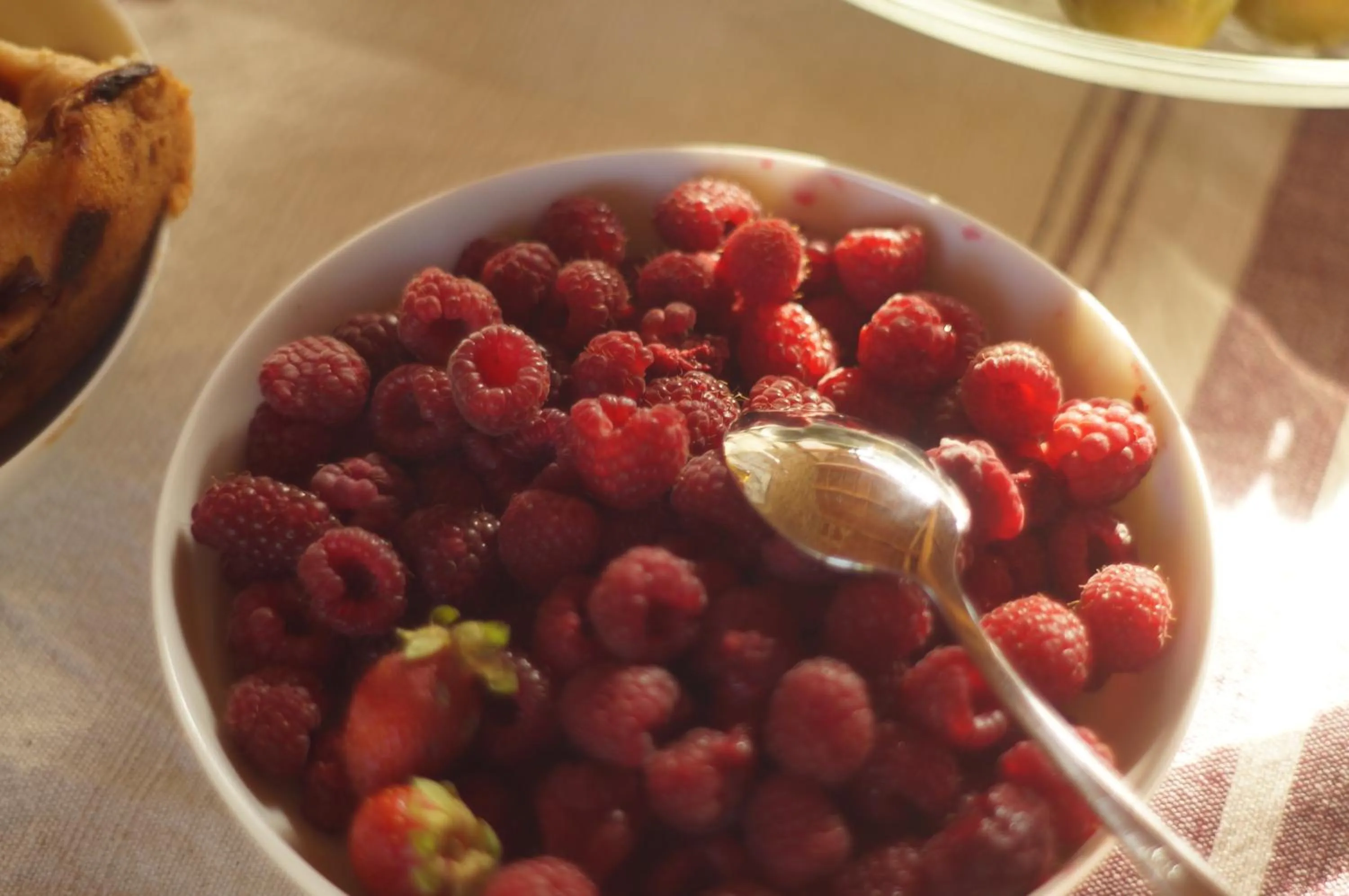 Continental breakfast in Le Grand Noë