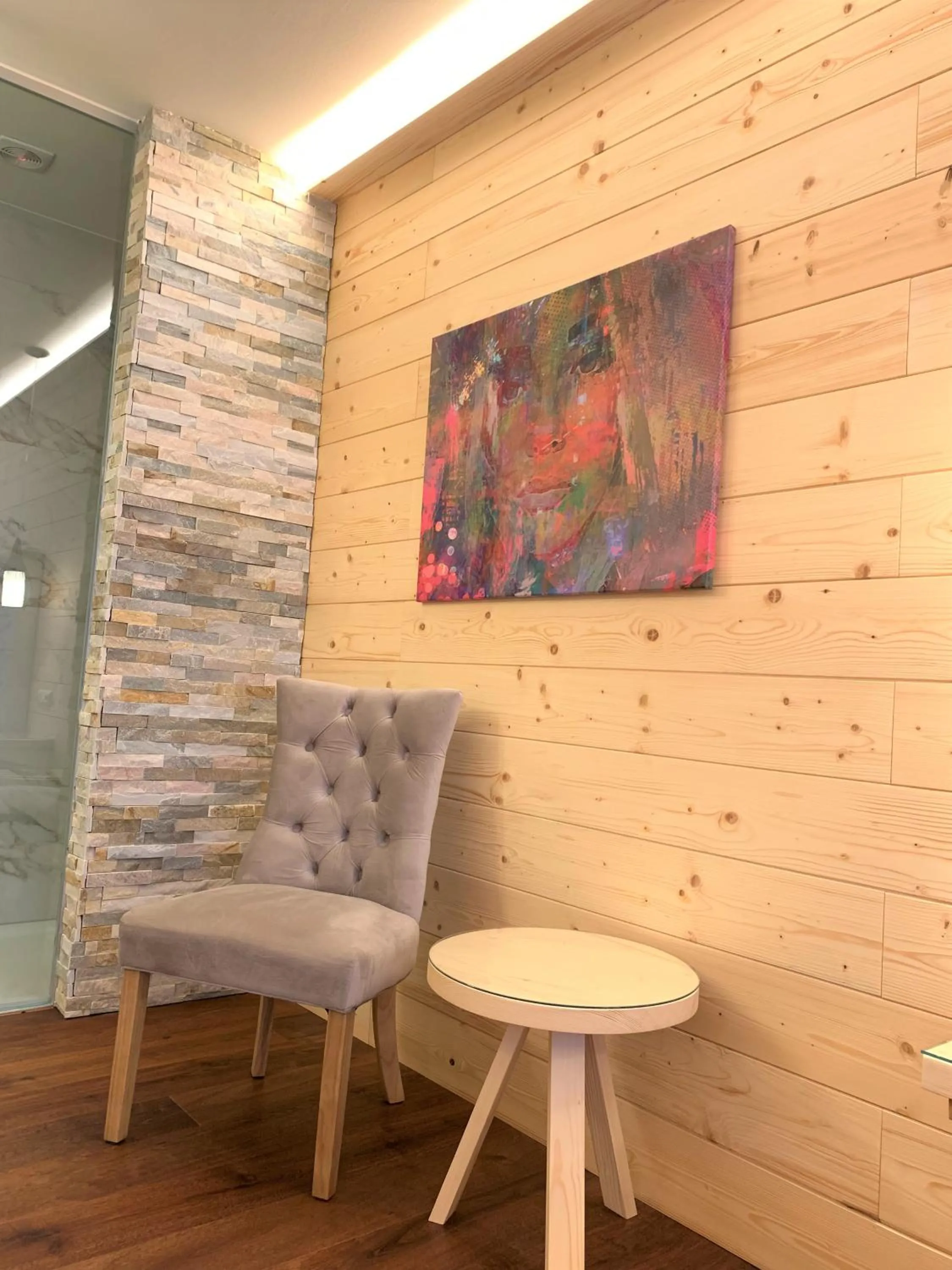 Seating area in Hotel San Marco