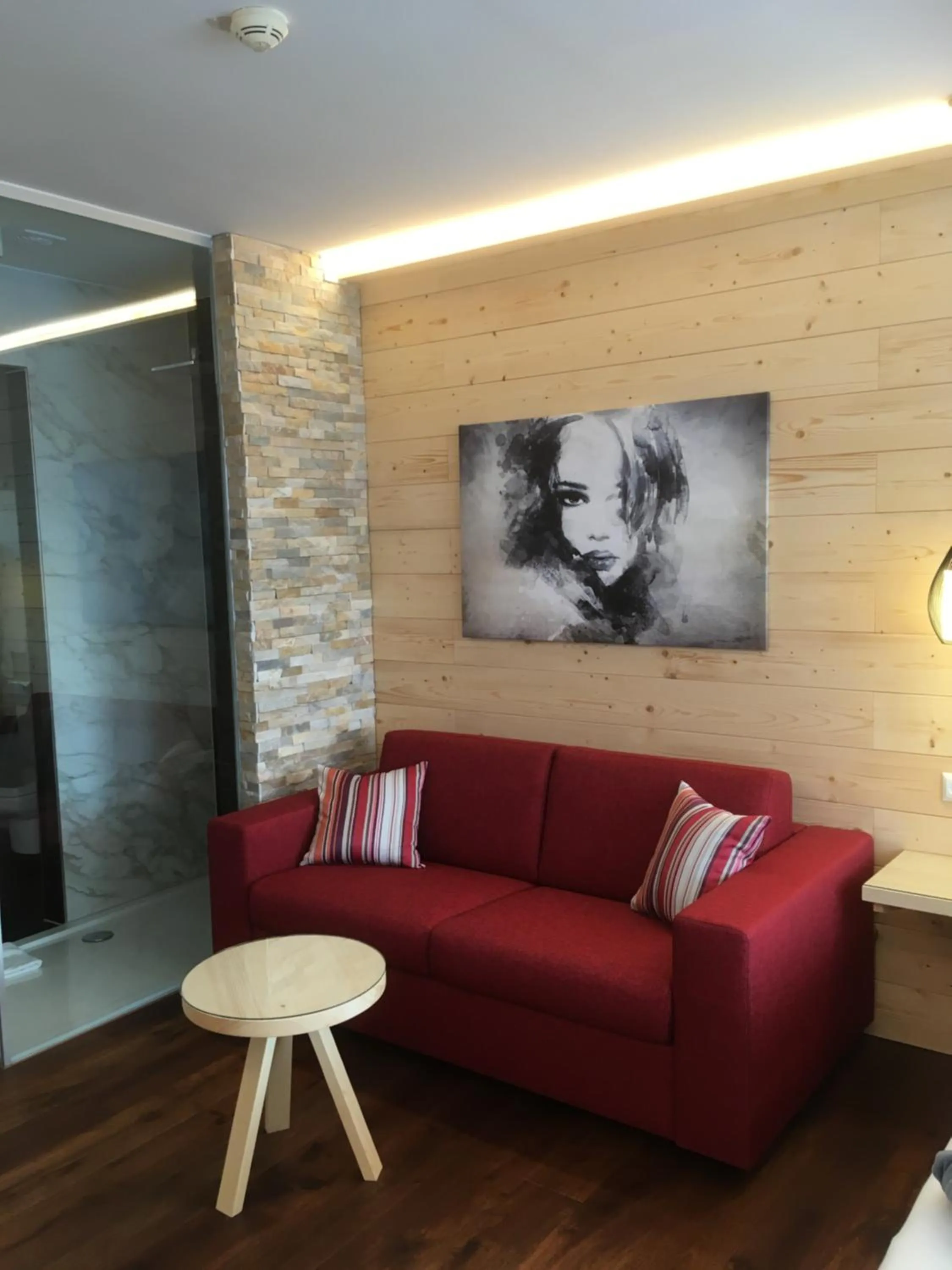 Seating area in Hotel San Marco