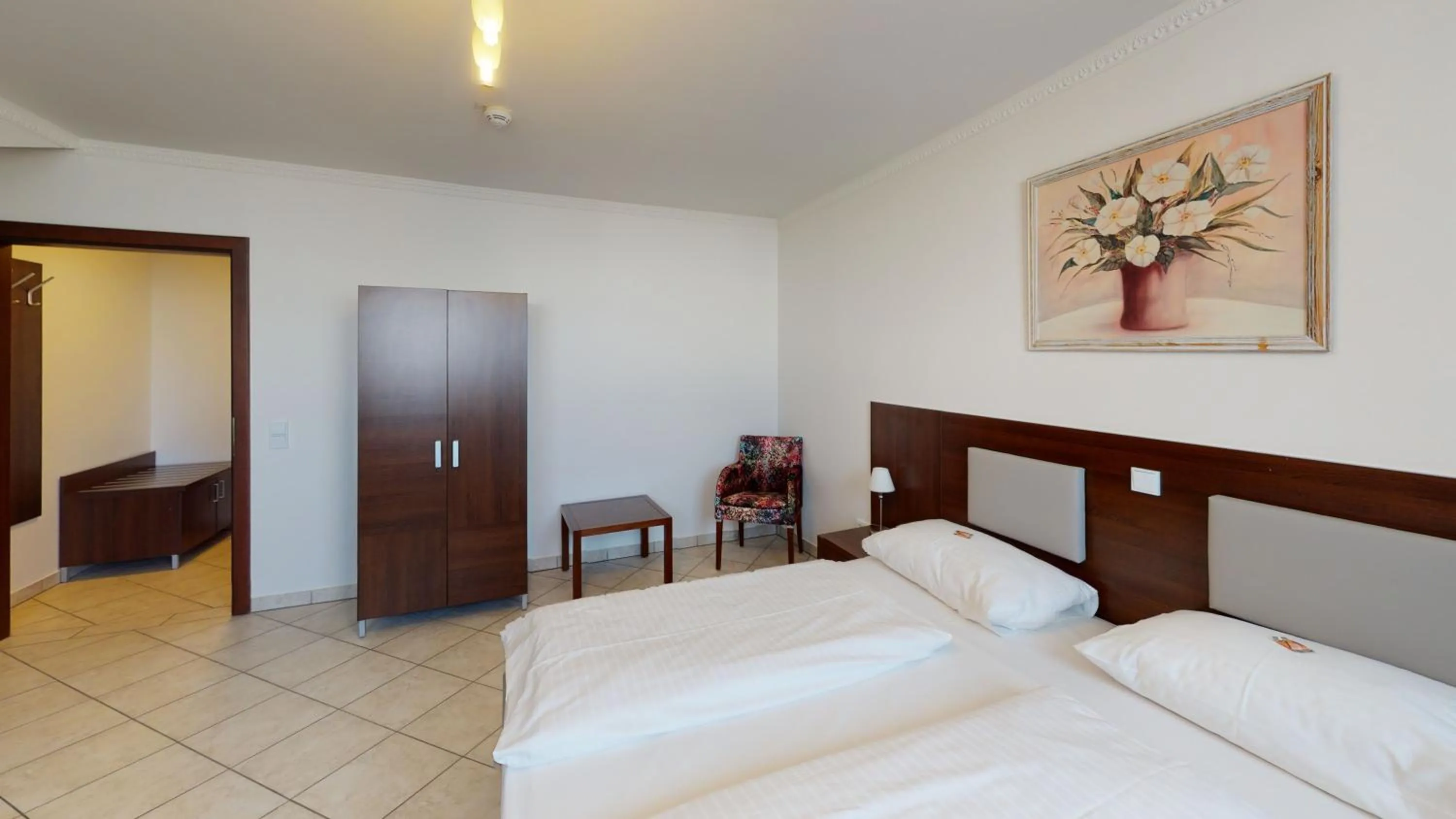 Bed in Hotel San Marco