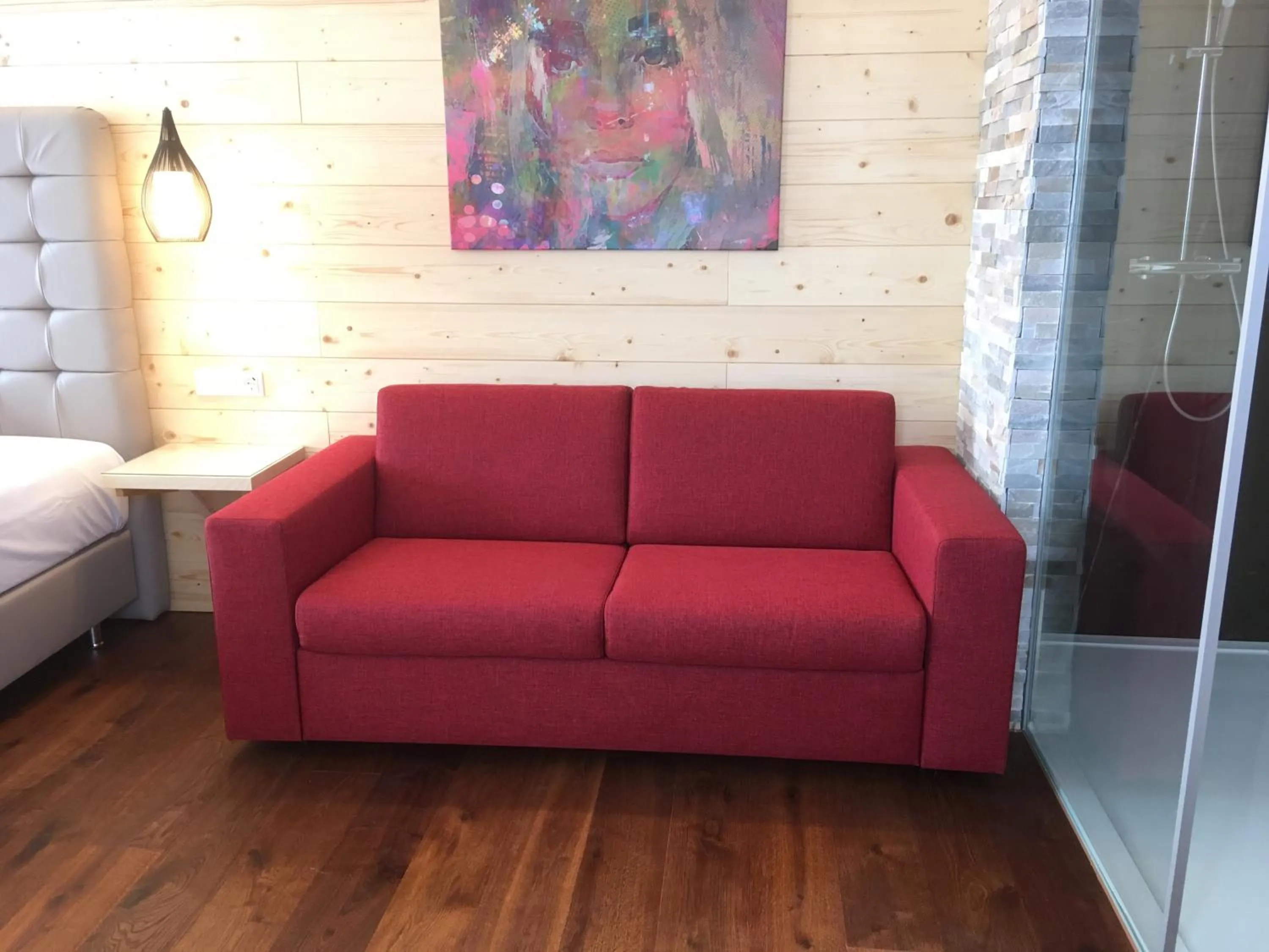 Seating area in Hotel San Marco