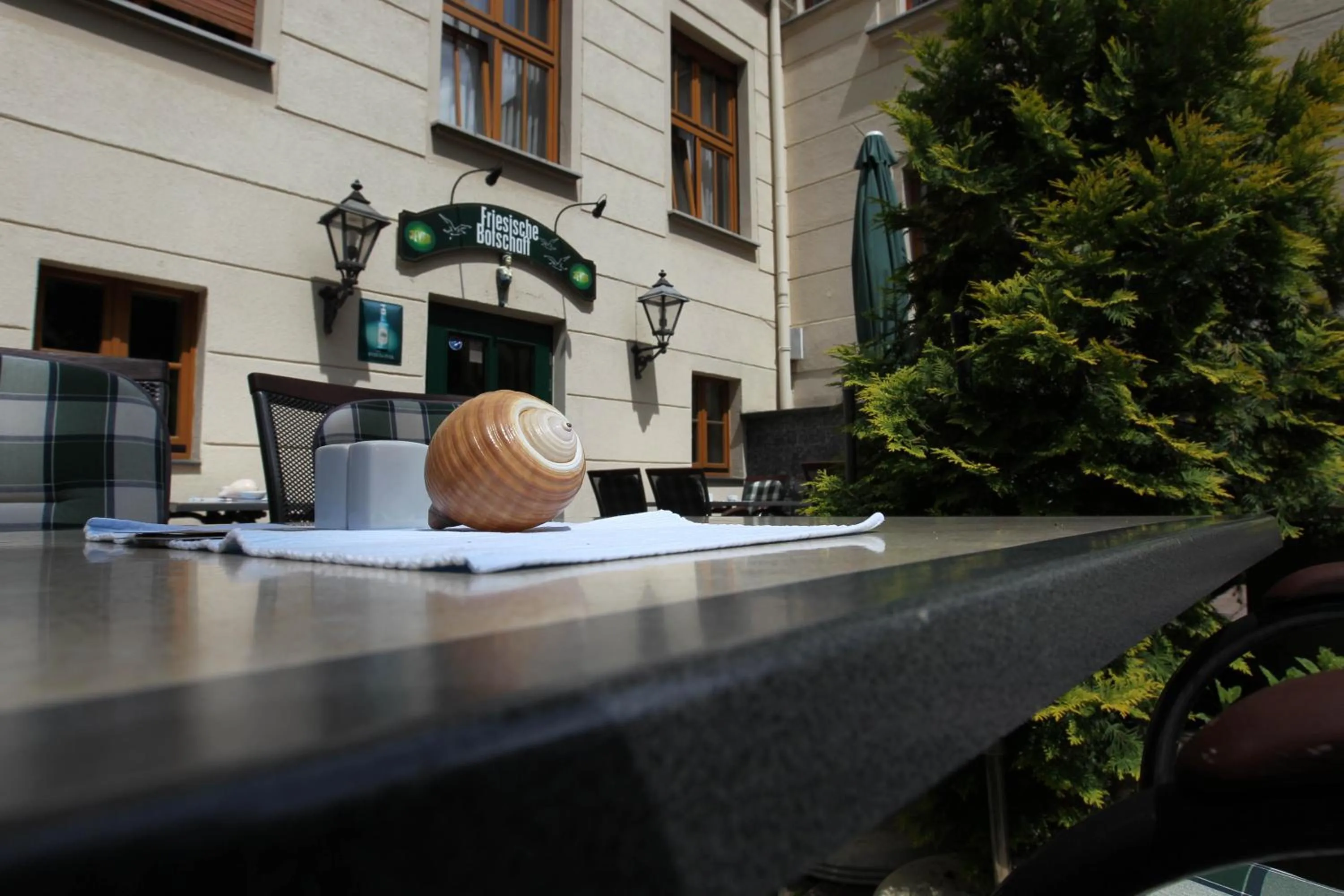 Restaurant/places to eat in Parkhotel Plauen