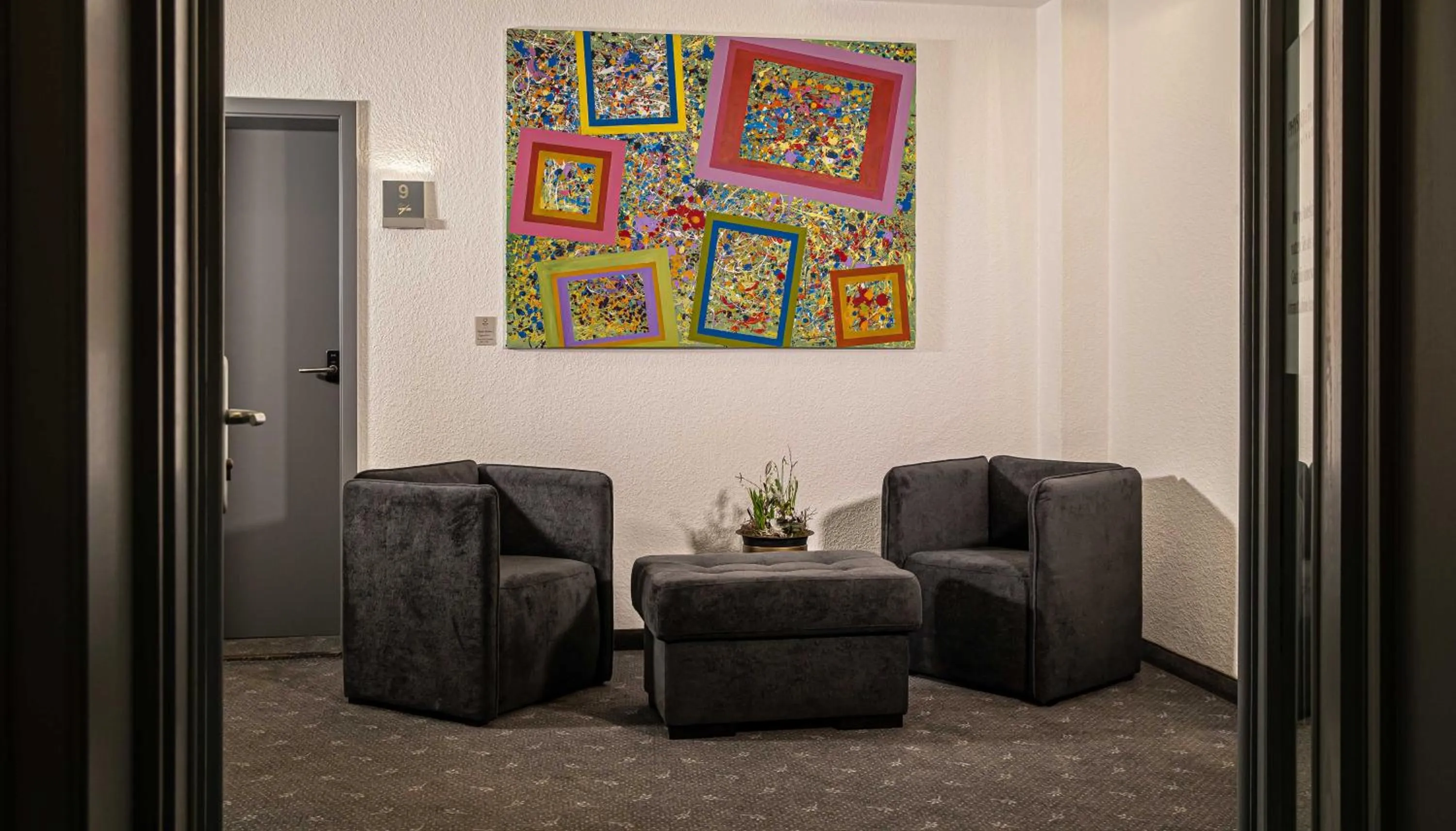 Lobby or reception in Parkhotel Plauen