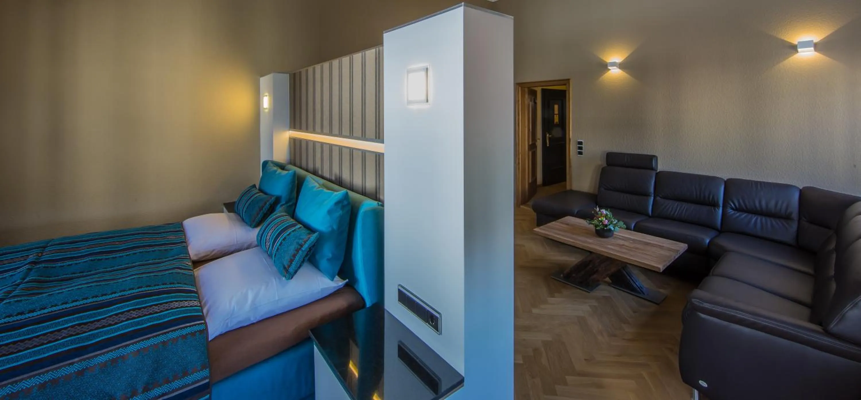 Bedroom, Bed in Parkhotel Plauen