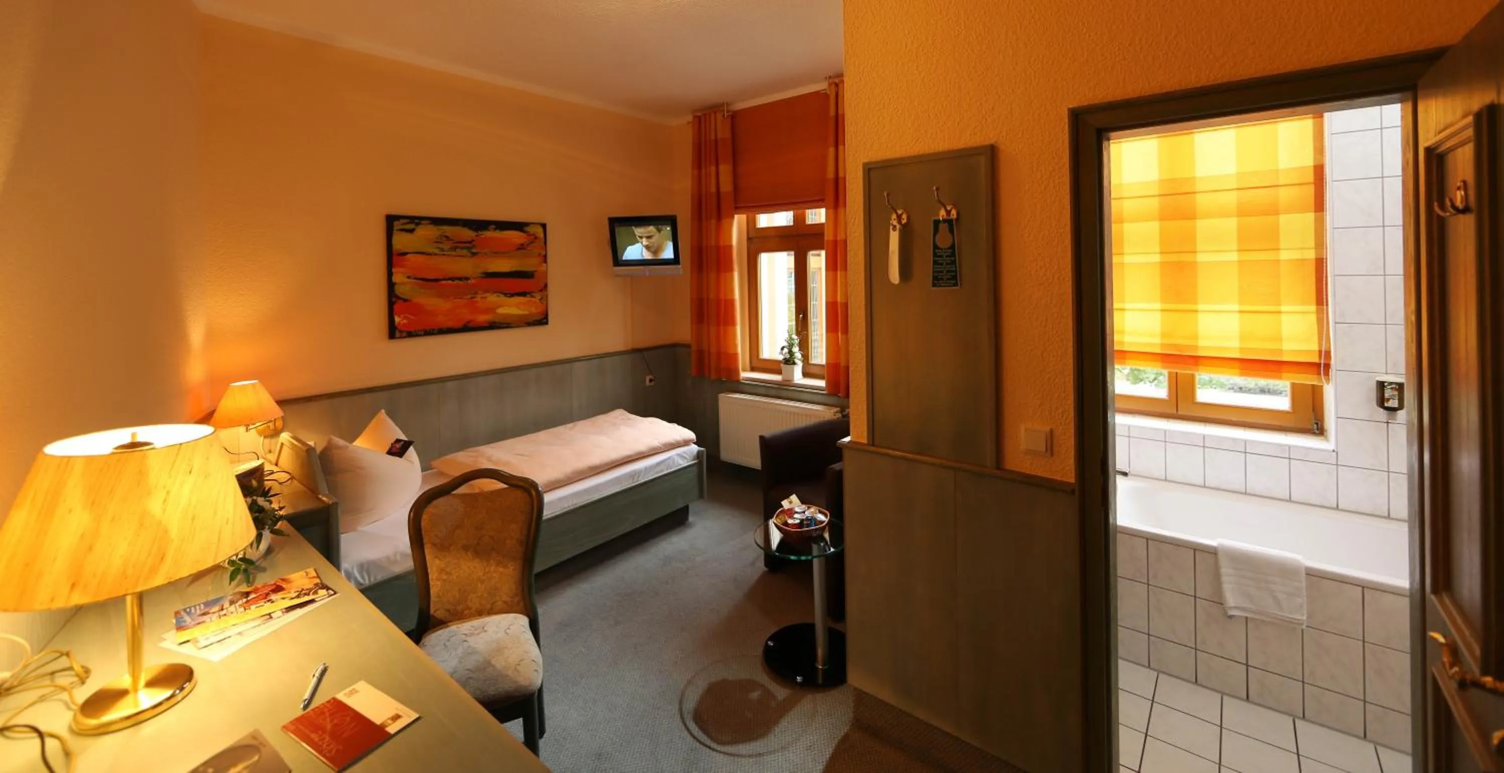 Decorative detail, Bed in Parkhotel Plauen