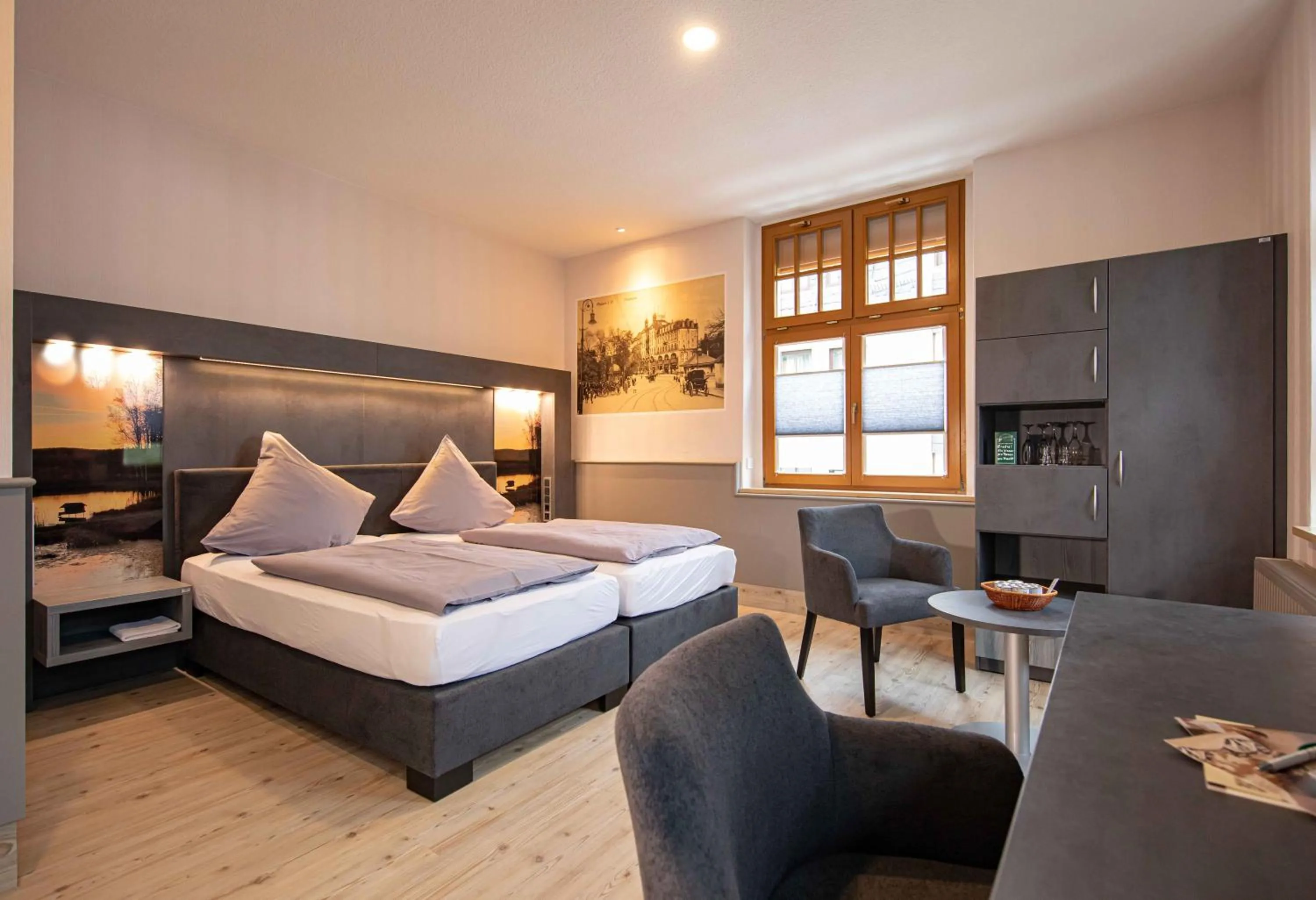 Photo of the whole room, Bed in Parkhotel Plauen