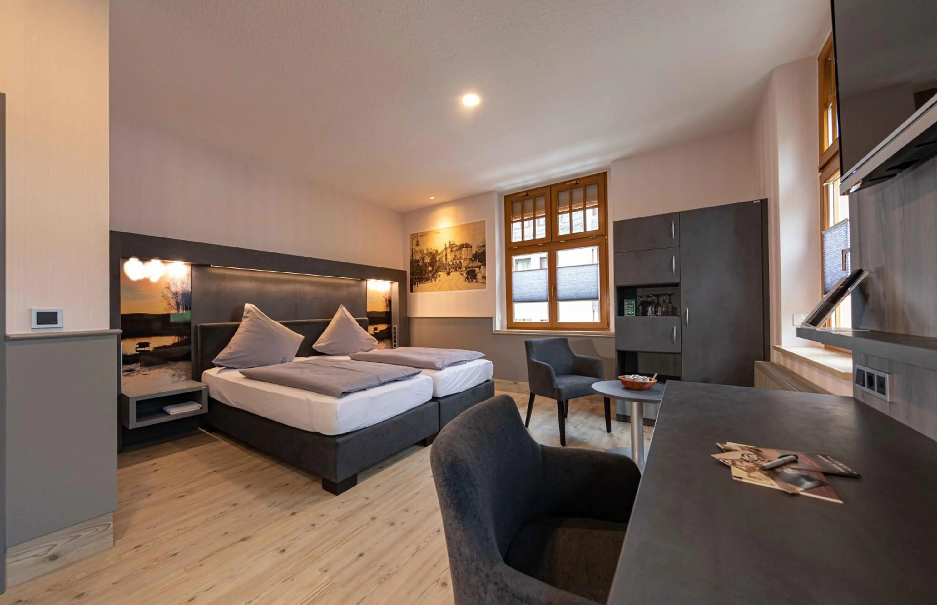 Living room, Bed in Parkhotel Plauen