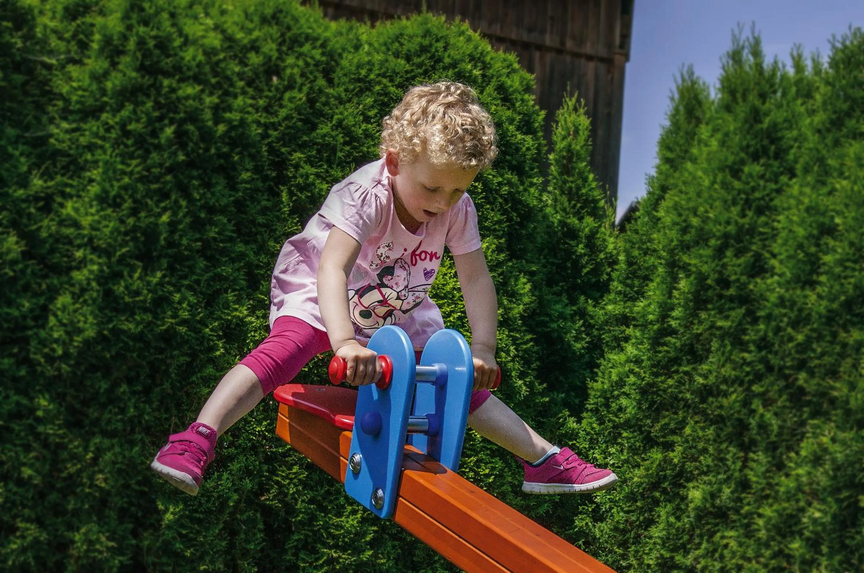 Children play ground in Apparthotel Talhof, Restaurant, Pool und Spa