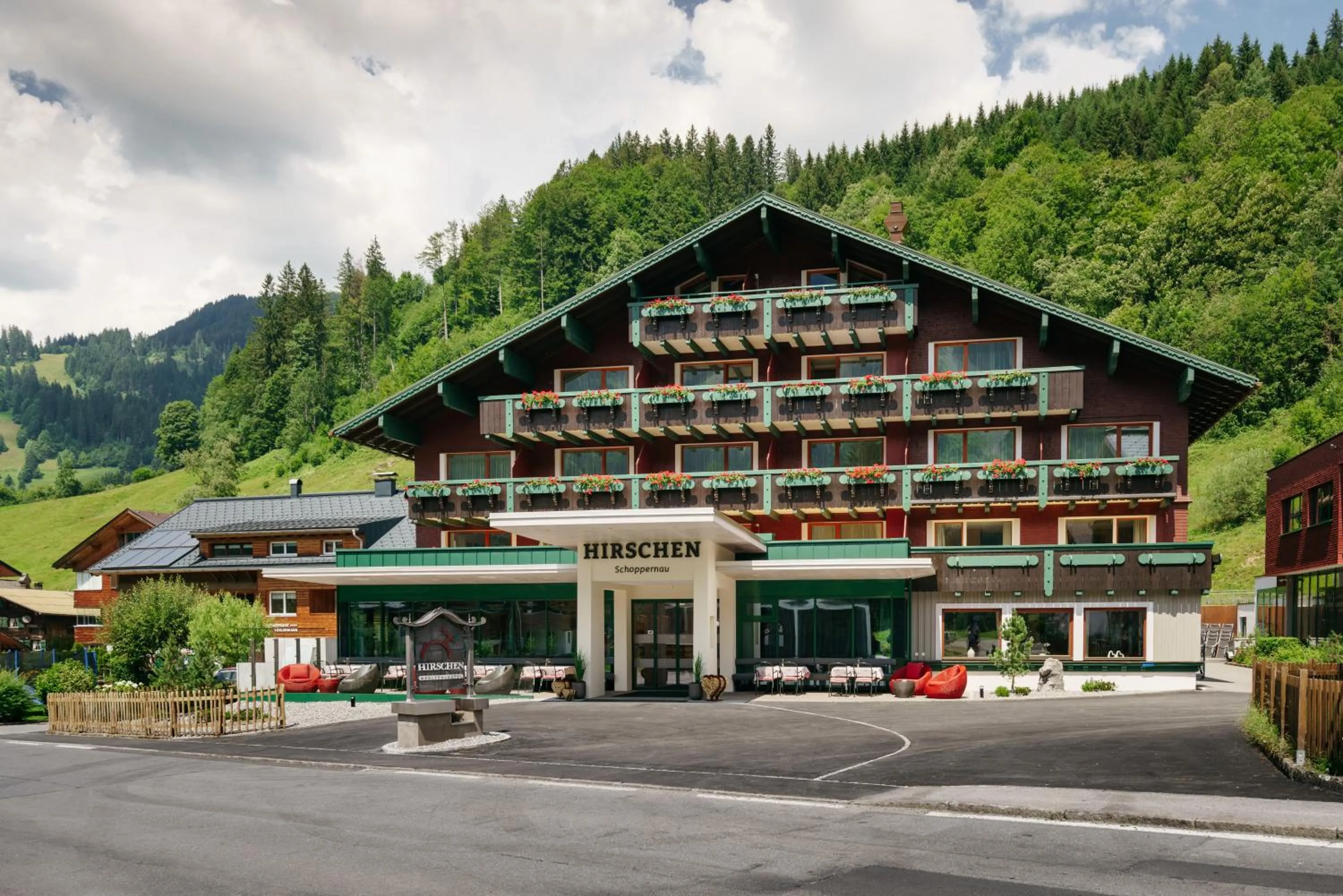 Facade/entrance in Hirschen Wohlfühlhotel Bregenzerwald