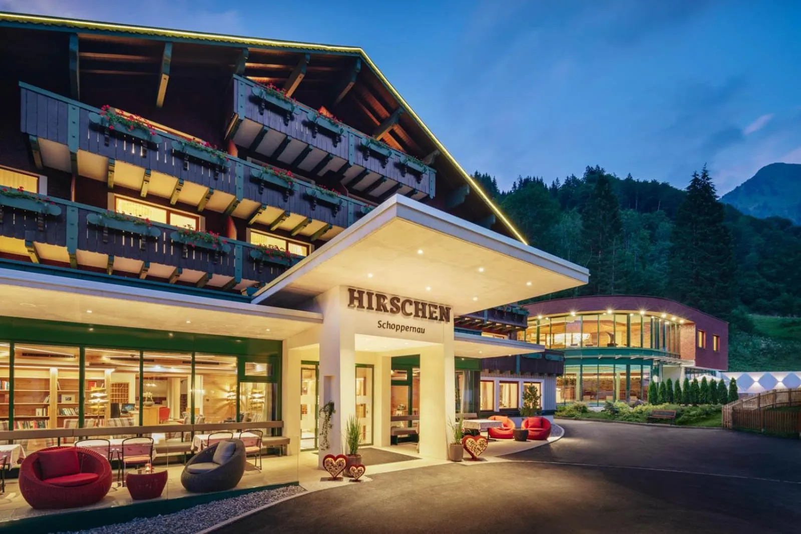 Facade/entrance in Hirschen Wohlfühlhotel Bregenzerwald