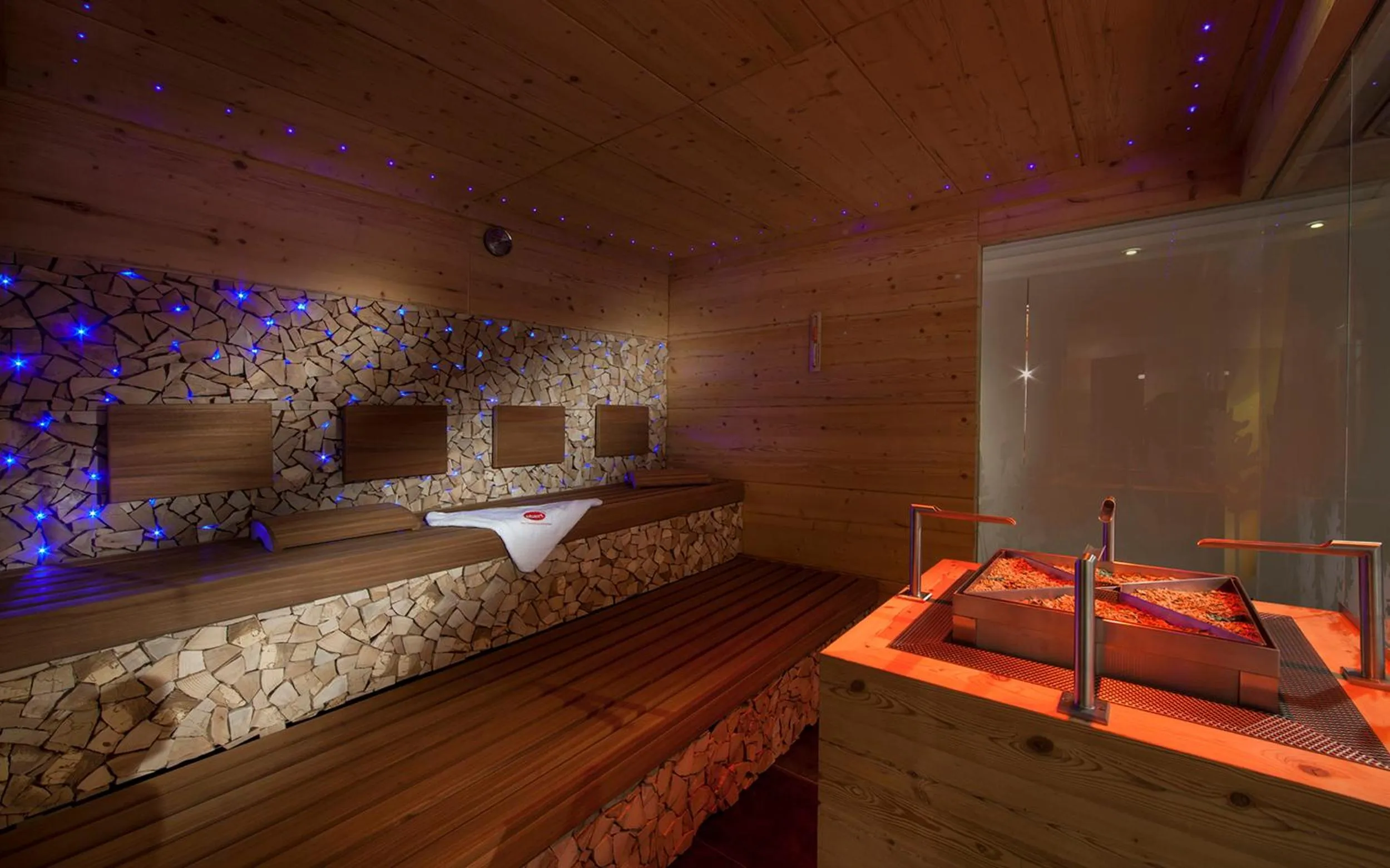 Sauna in Hirschen Wohlfühlhotel Bregenzerwald