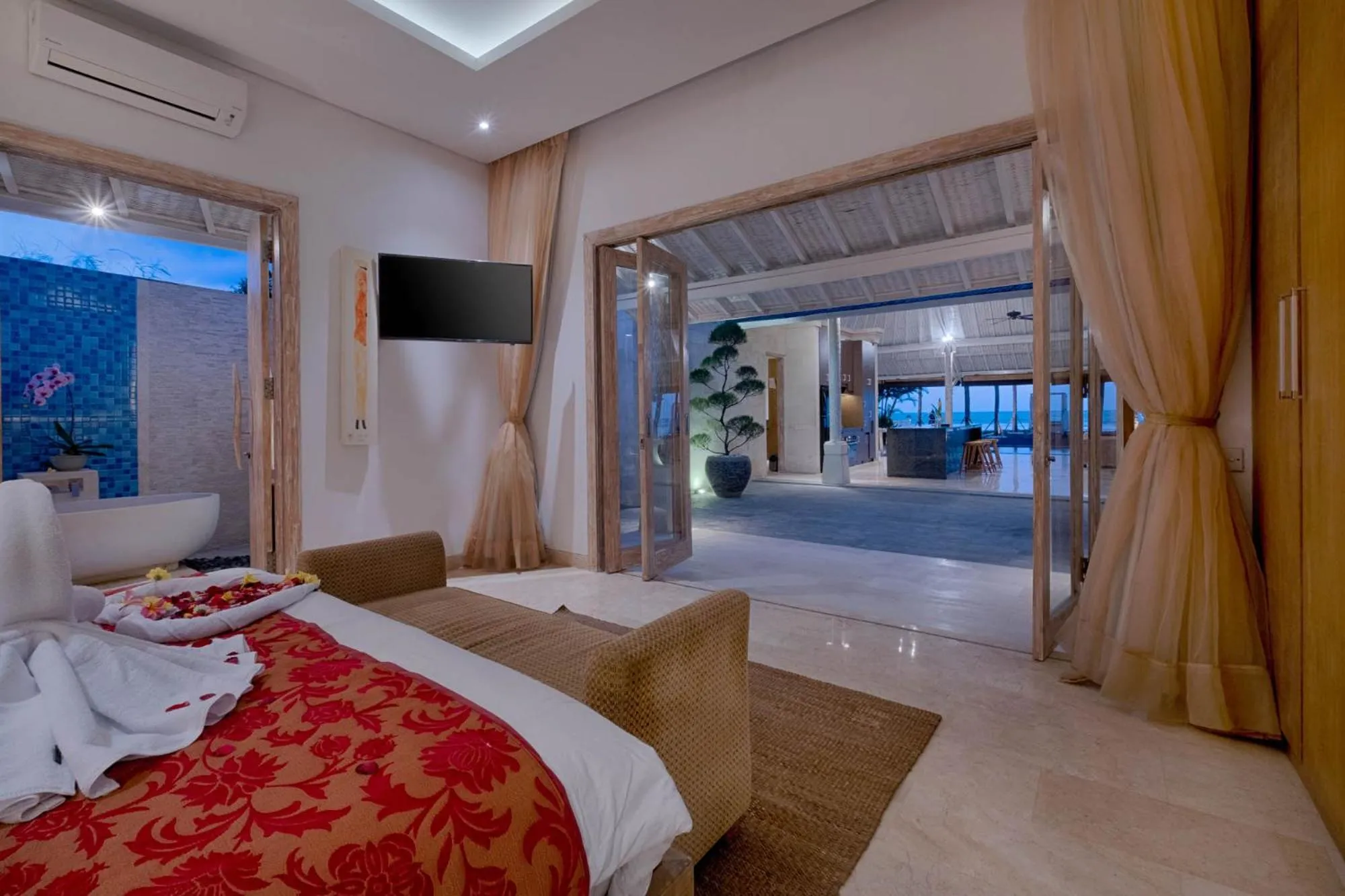 Bed in Kutus Kutus Estuary Saba Beach