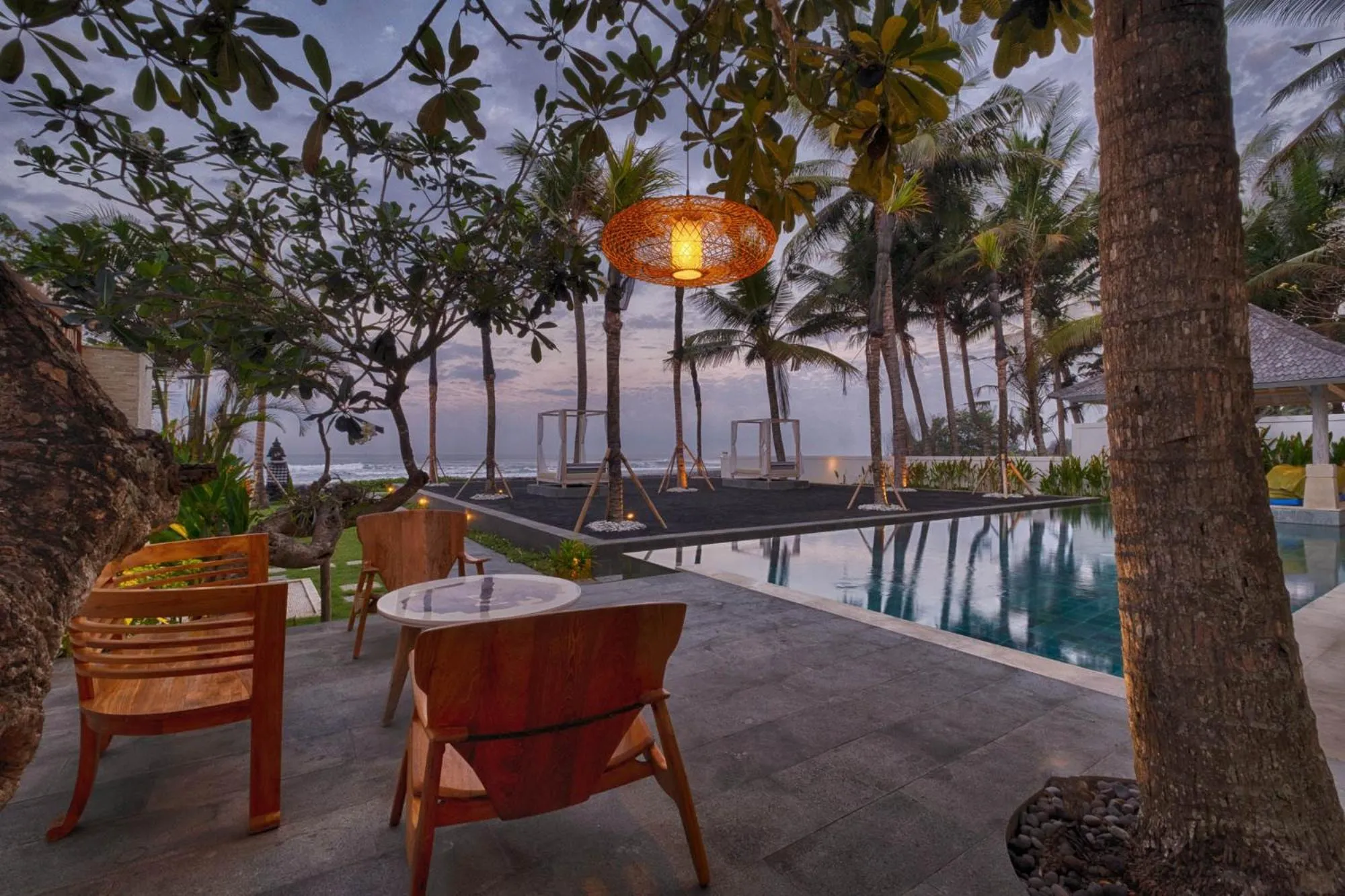 Natural landscape in Kutus Kutus Estuary Saba Beach