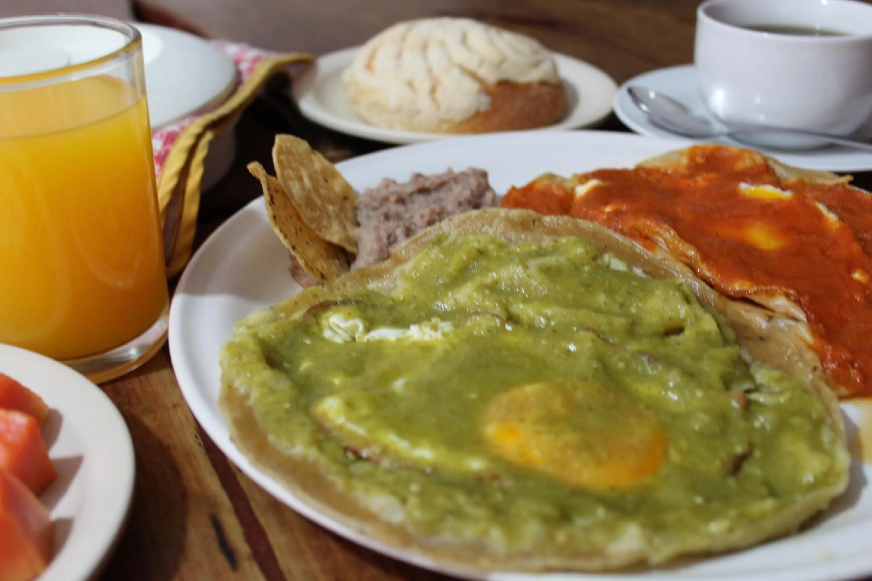 Breakfast in Posada San José, Hotel