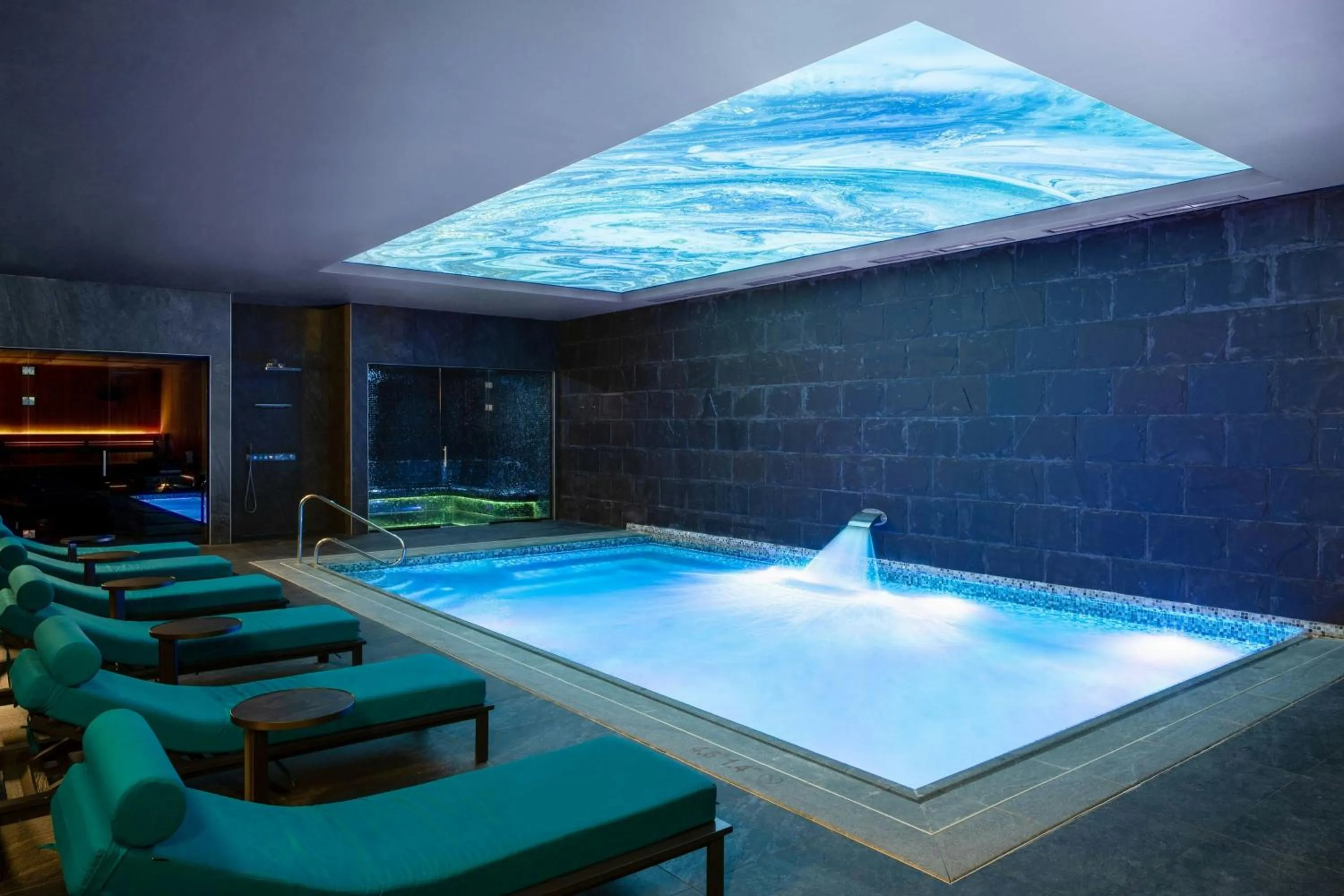 Swimming pool in The Marmorosch Bucharest, Autograph Collection