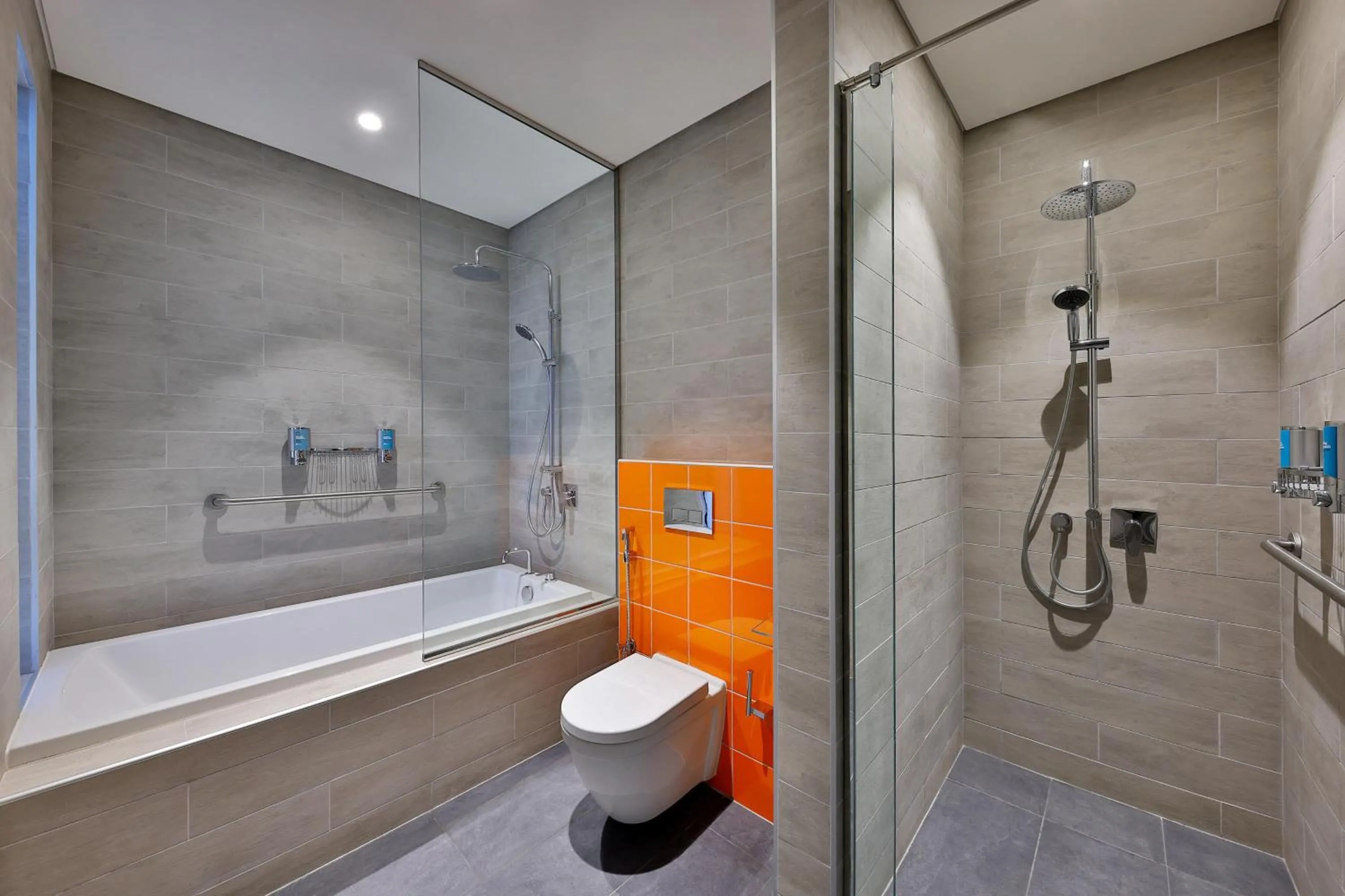 Bathroom in Aloft Al Mina, Dubai Jumeirah