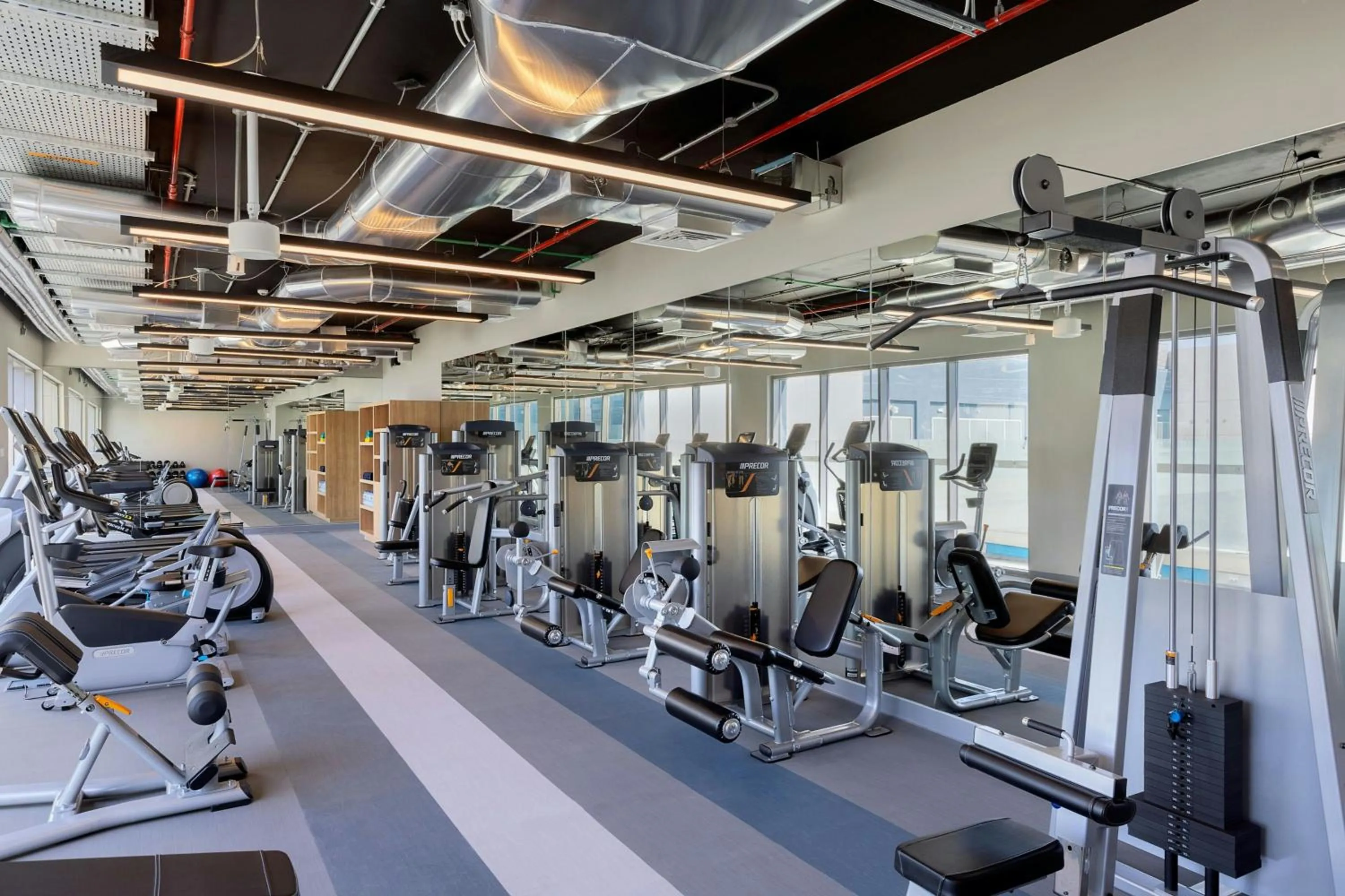 Fitness centre/facilities in Aloft Al Mina, Dubai Jumeirah