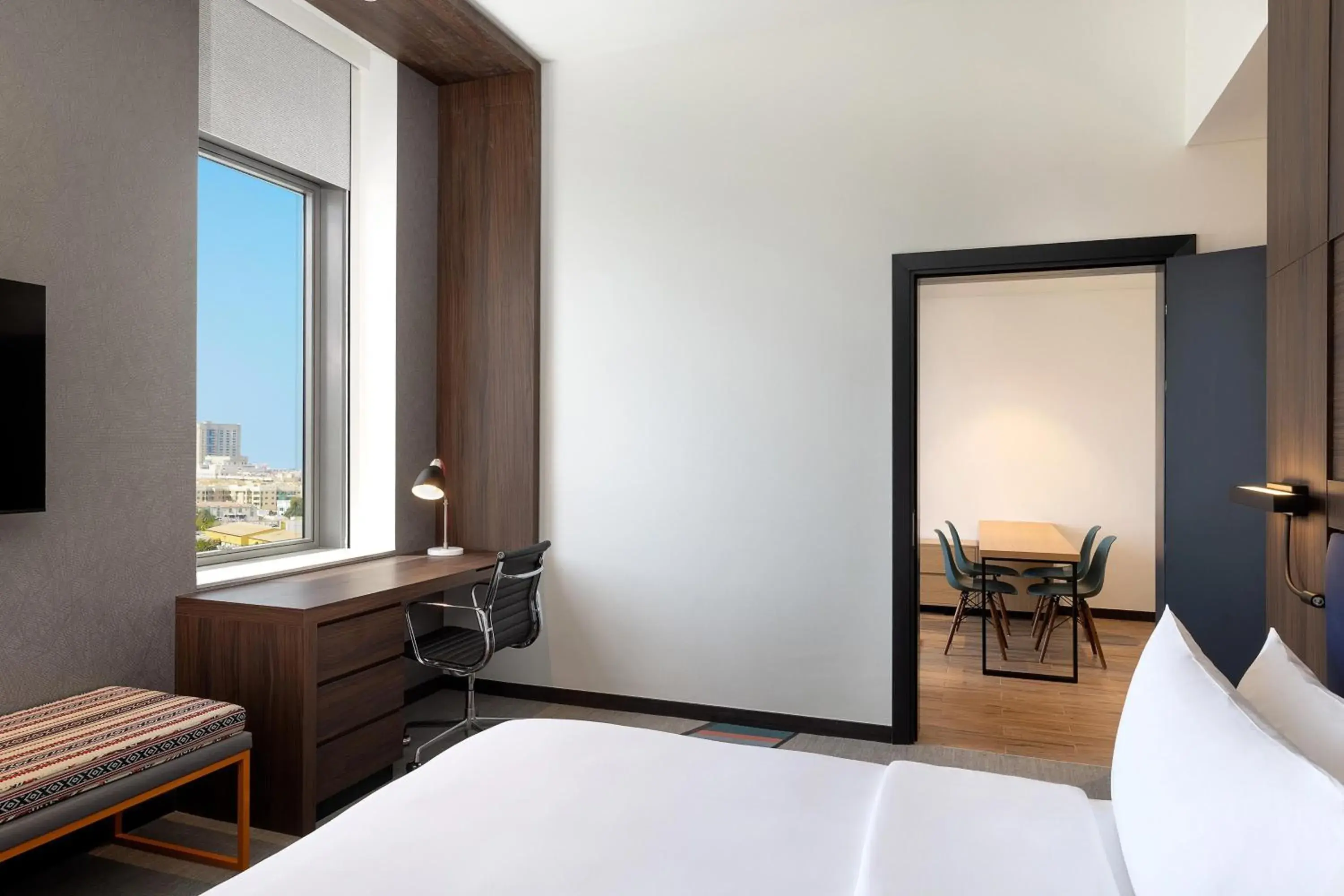 Aloft 1 BedRoom Suite 1 King Bed - Complimentary Transfer to Dubai Mall / Burj Khalifa, Burjuman & Kite Beach in Aloft Al Mina, Dubai Jumeirah Aloft 1 BedRoom Suite 1 King Bed - Complimentary Transfer to Dubai Mall / Burj Khalifa, Burjuman & Kite Beach in Aloft Al Mina, Dubai Jumeirah