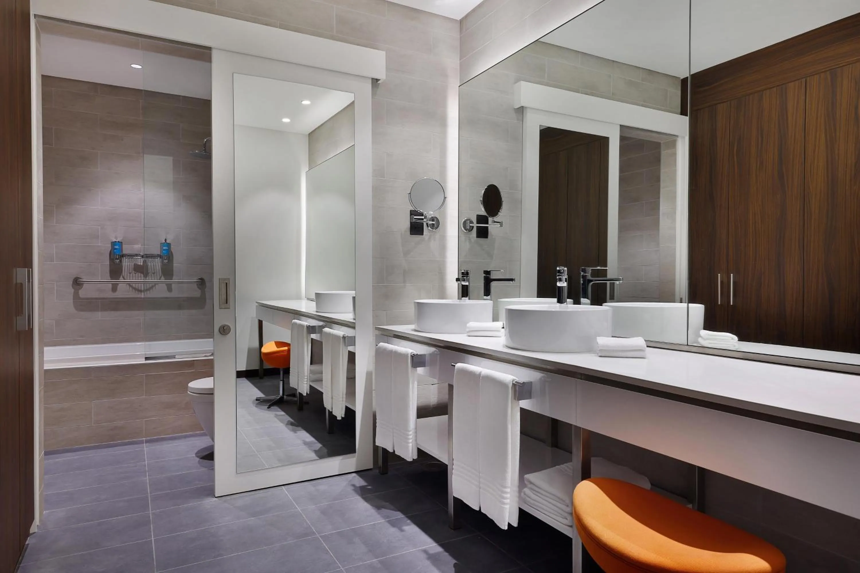 Bathroom in Aloft Al Mina, Dubai Jumeirah