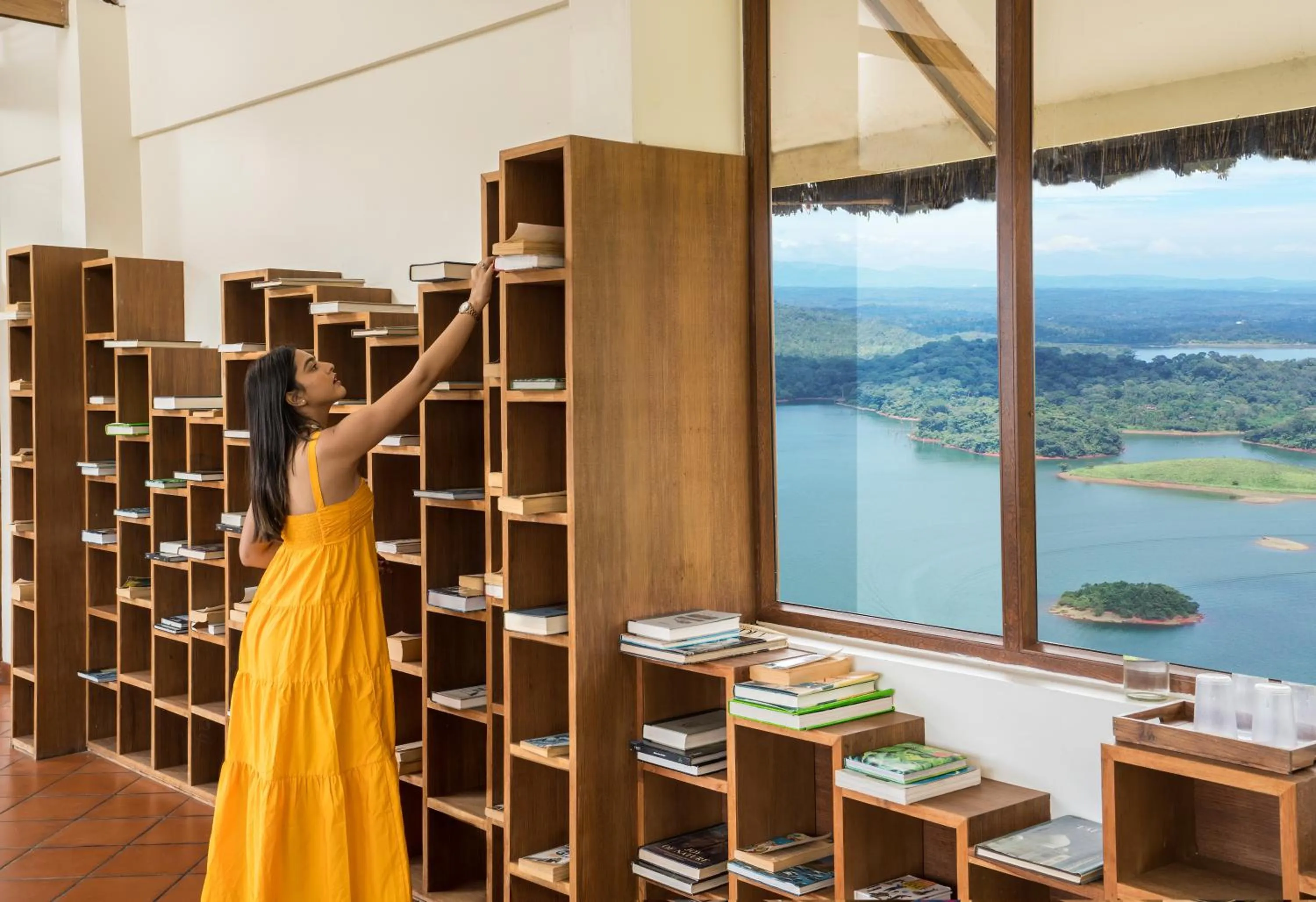 Library in MOUNTAIN SHADOWS RESORT Wayanad
