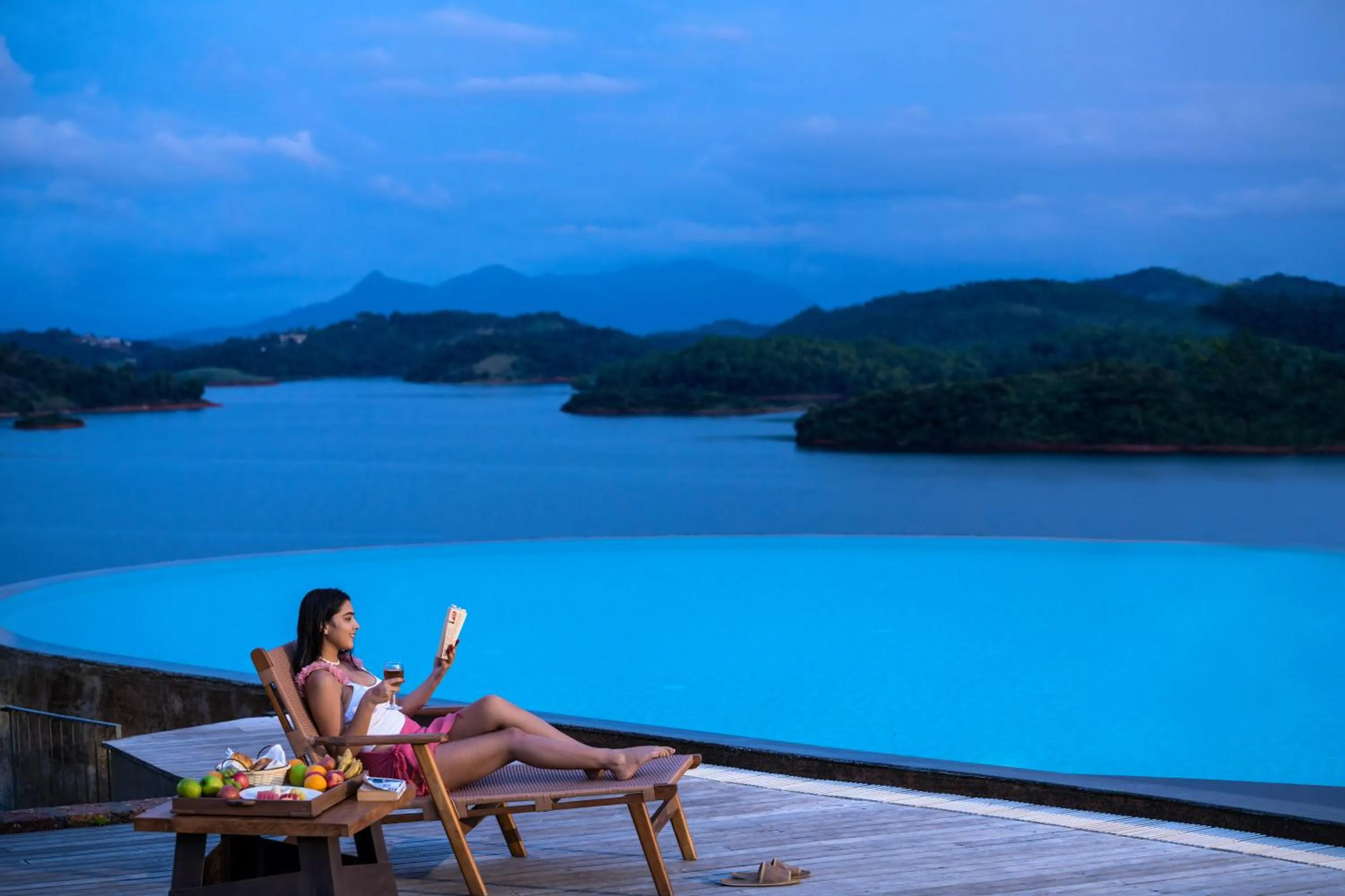 Lake view in MOUNTAIN SHADOWS RESORT Wayanad