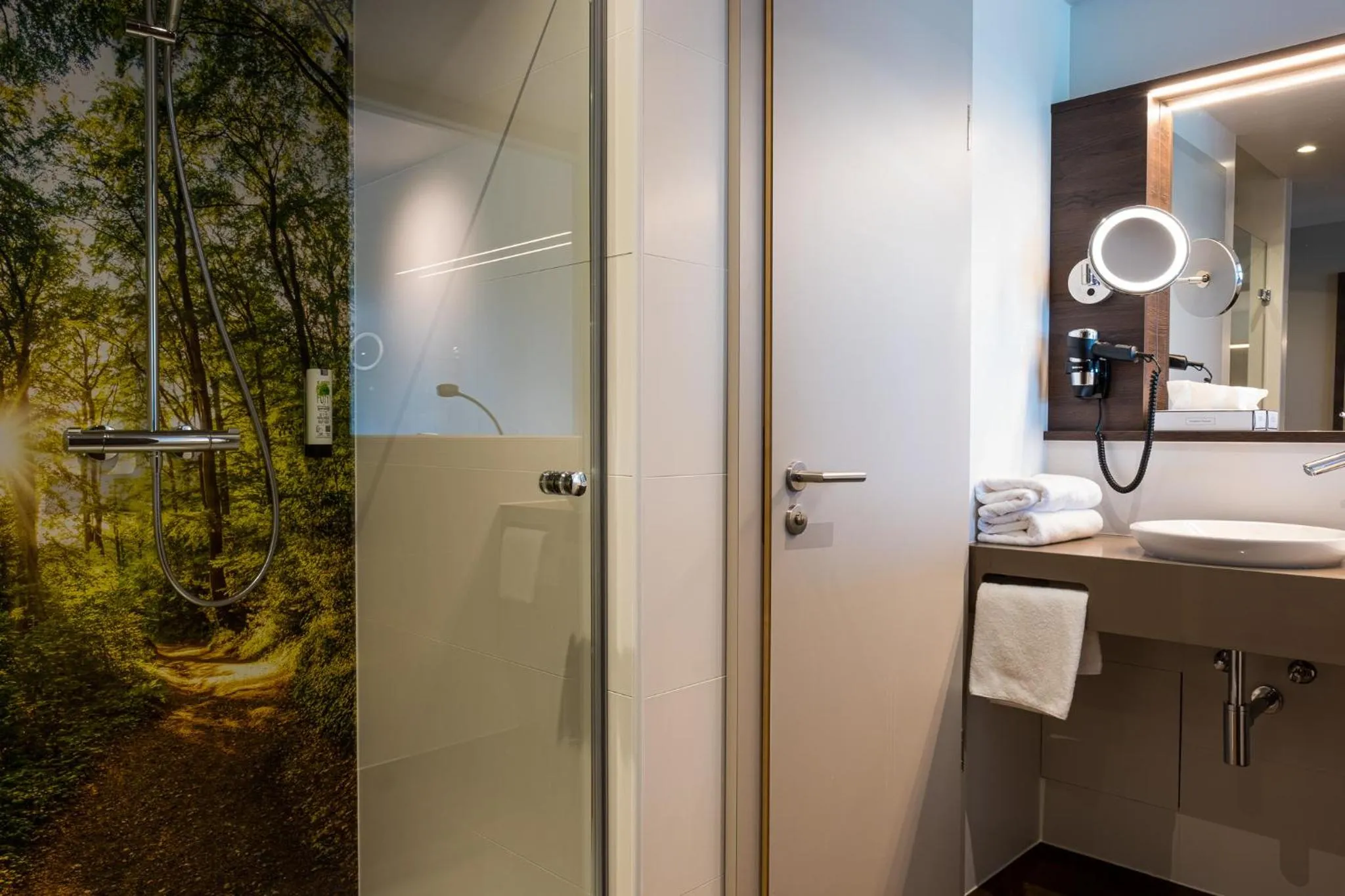 Shower in Rebhan's Business und Wellness Hotel