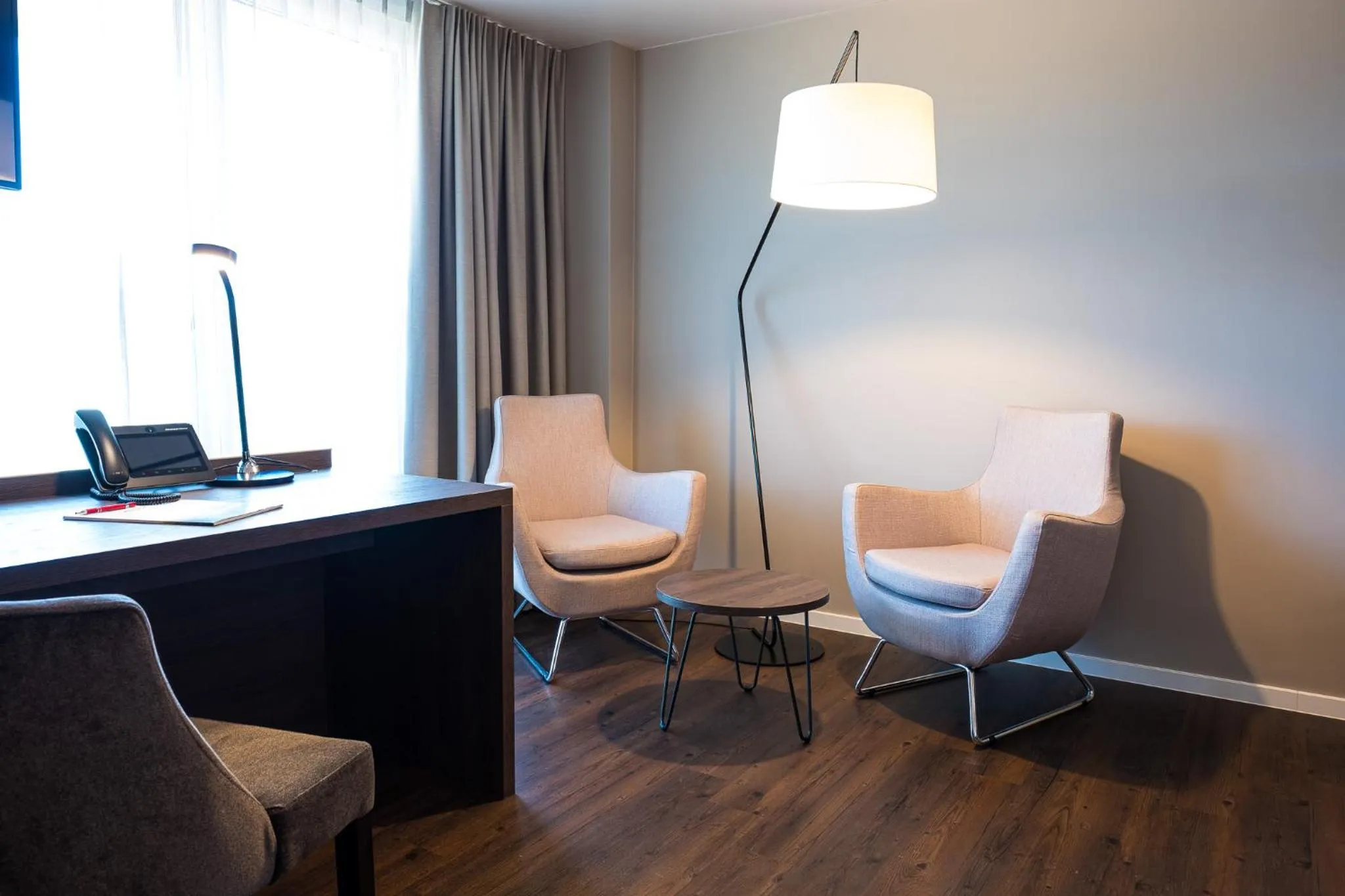 Seating area in Rebhan's Business und Wellness Hotel