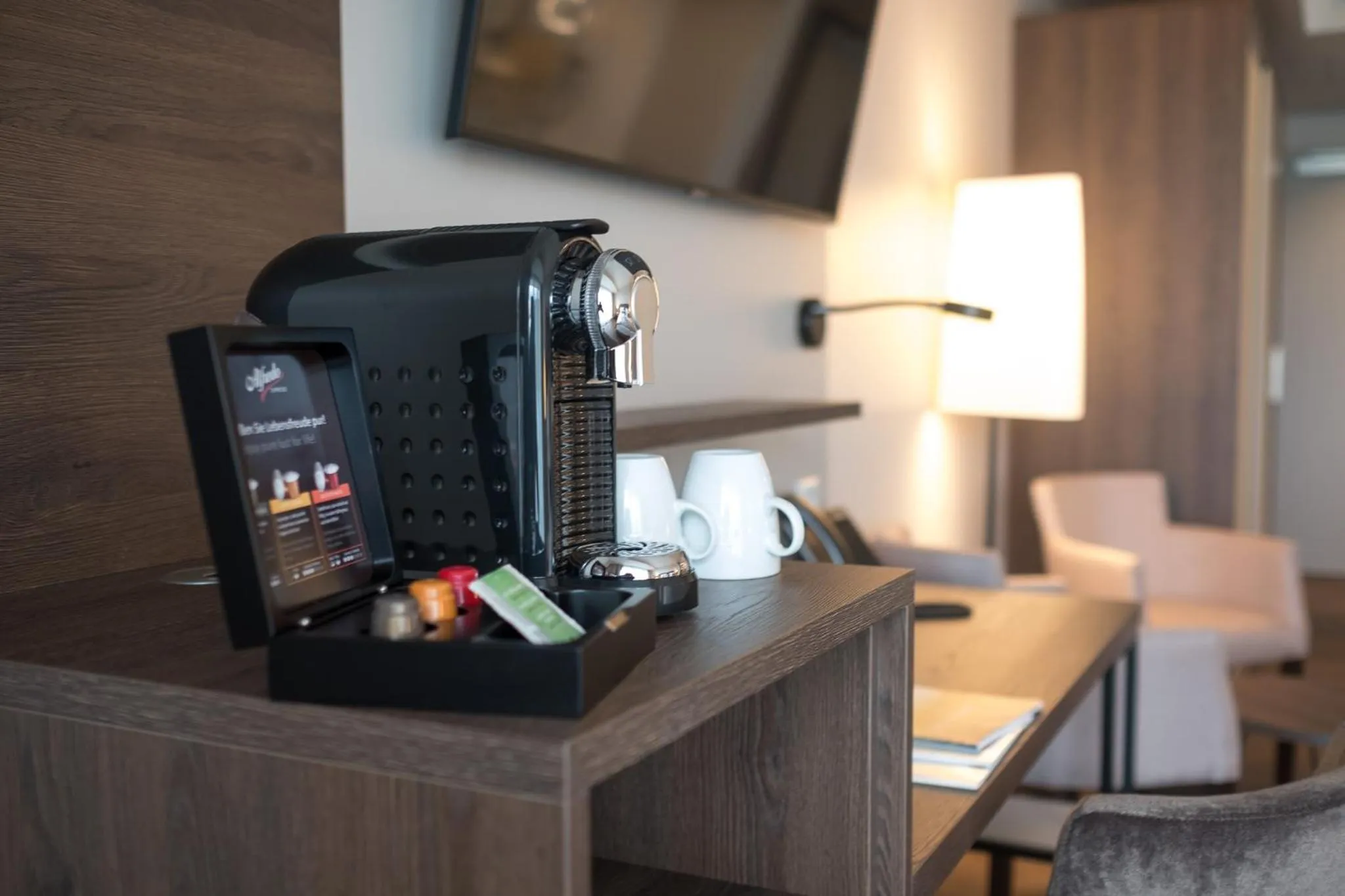 Coffee/tea facilities in Rebhan's Business und Wellness Hotel
