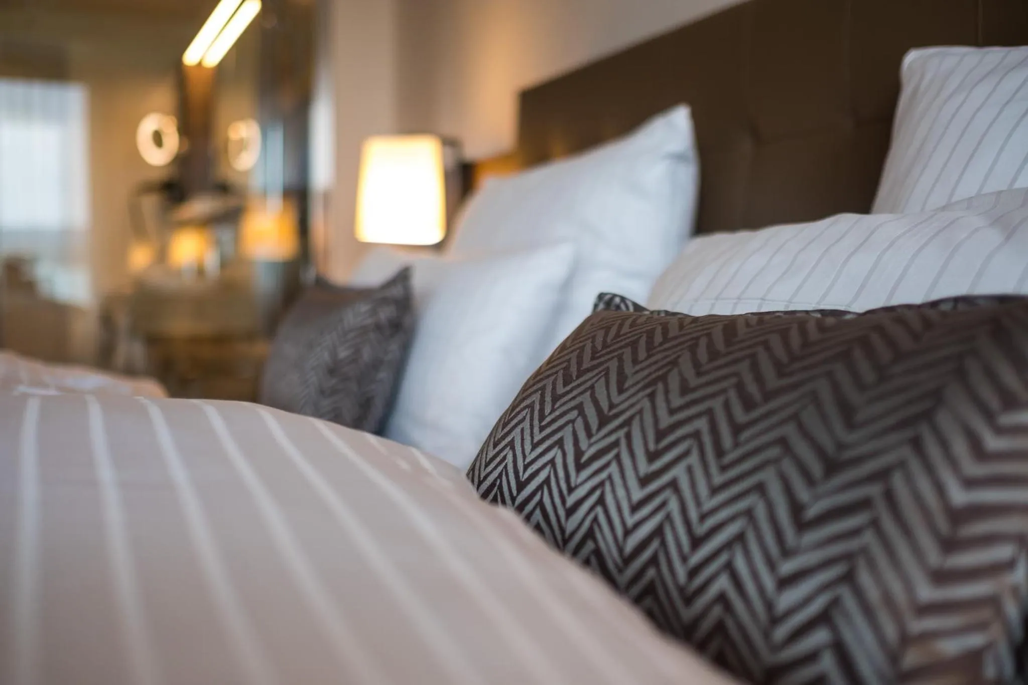 Bed in Rebhan's Business und Wellness Hotel