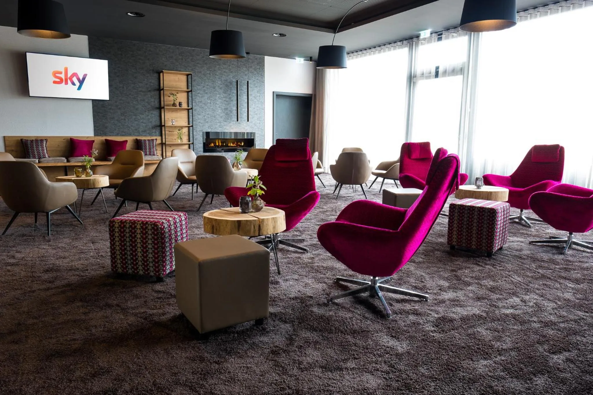 Lounge or bar in Rebhan's Business und Wellness Hotel