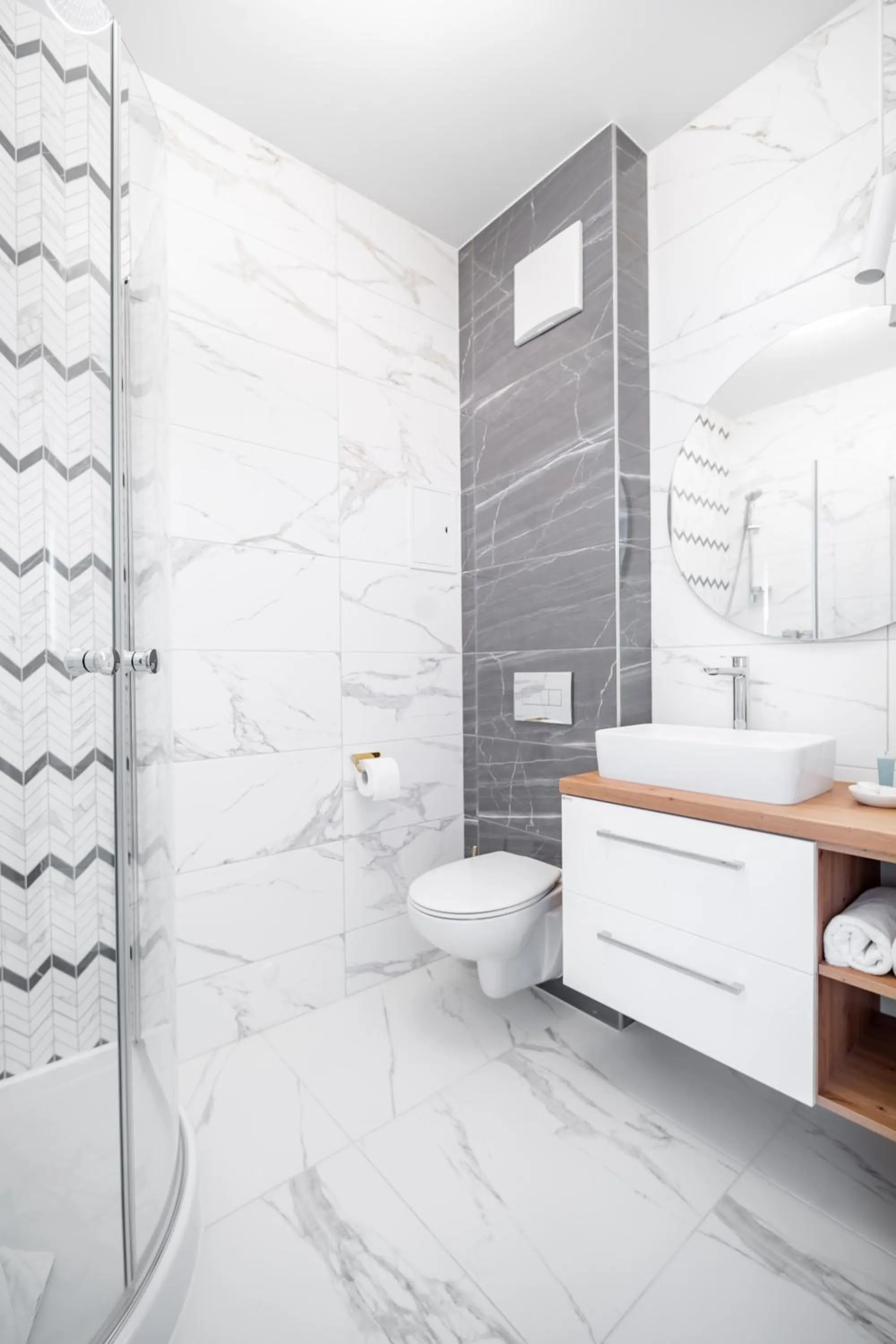 Bathroom in Helios Aparthotel