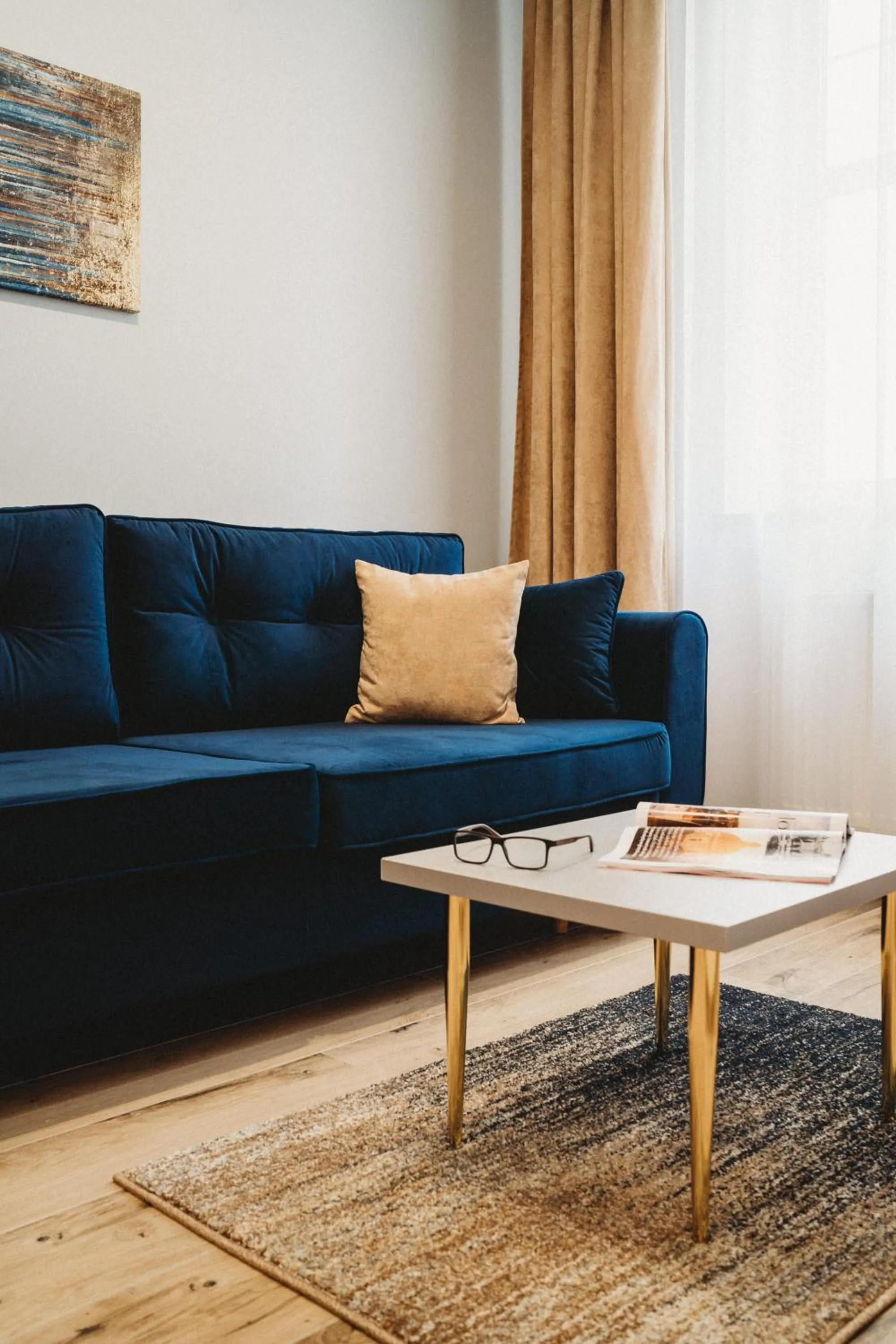 Living room in Helios Aparthotel