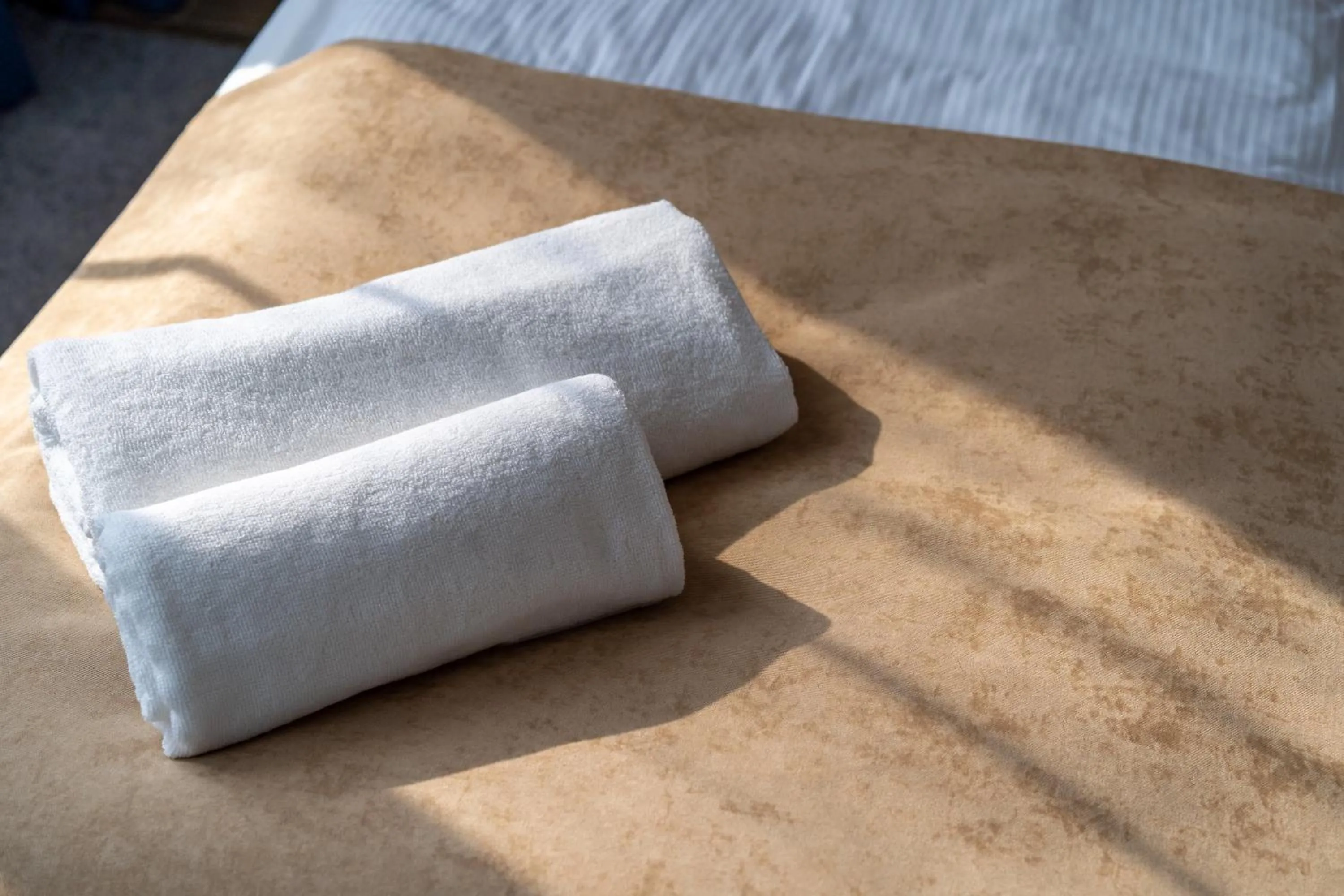 Bed in Helios Aparthotel