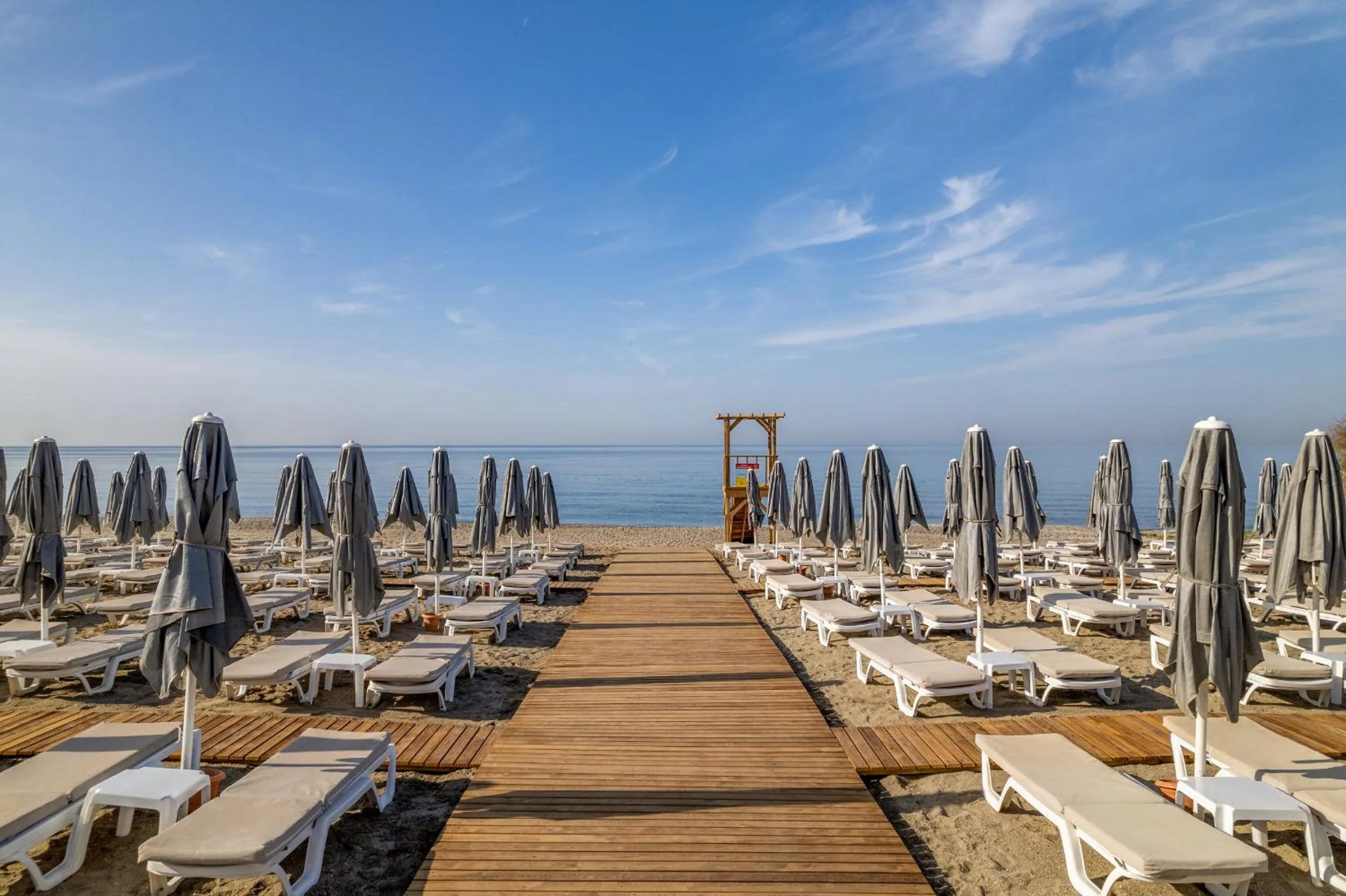 Beach in Royal Garden Beach Hotel