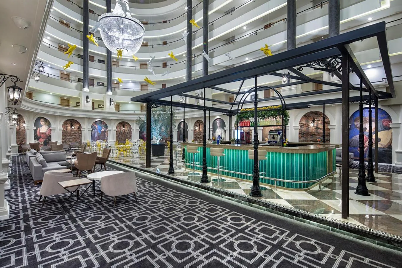 Lounge or bar in Royal Garden Beach Hotel