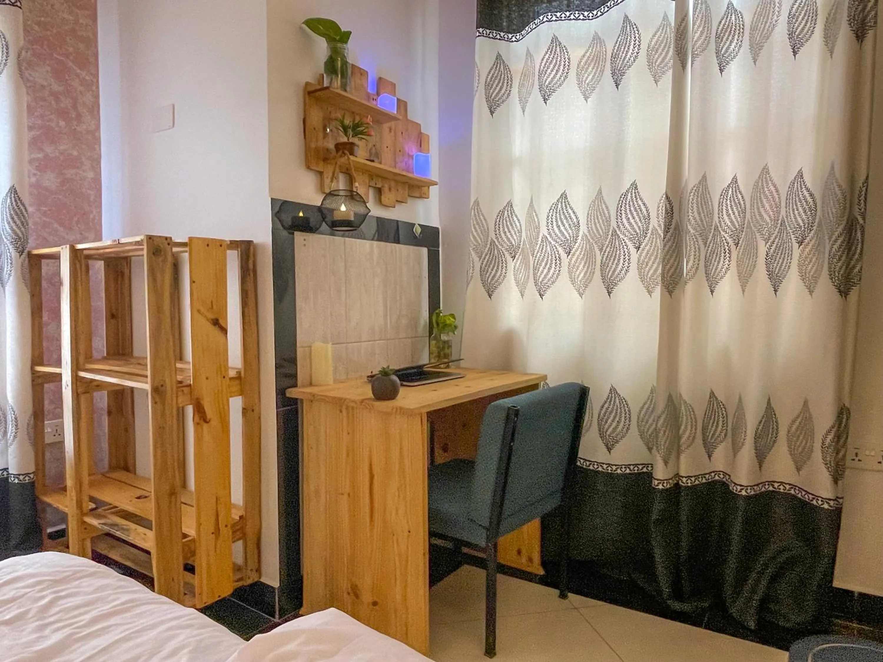 Seating area, Bed in Home Villa Eco Boutique