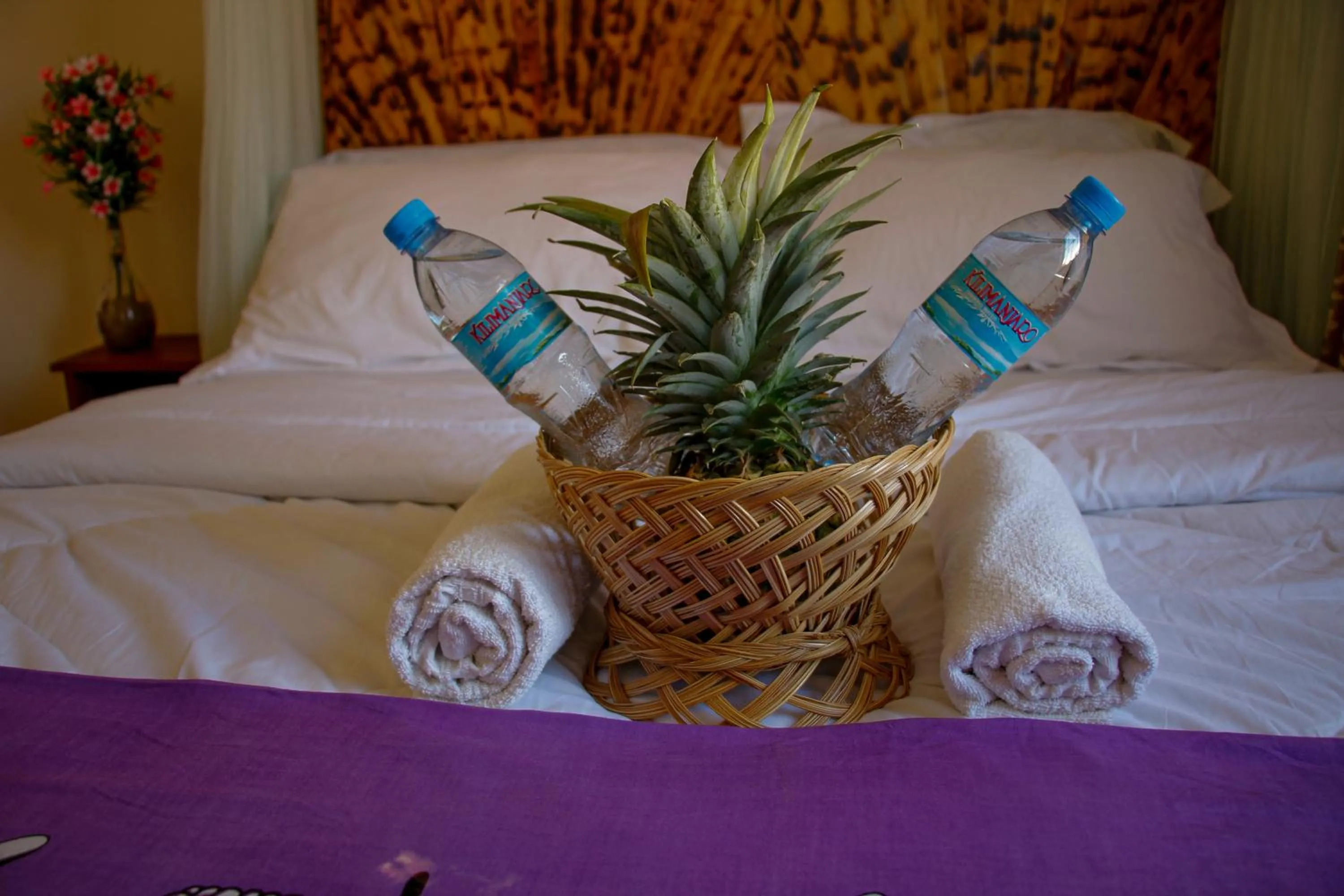 Decorative detail, Bed in Home Villa Eco Boutique