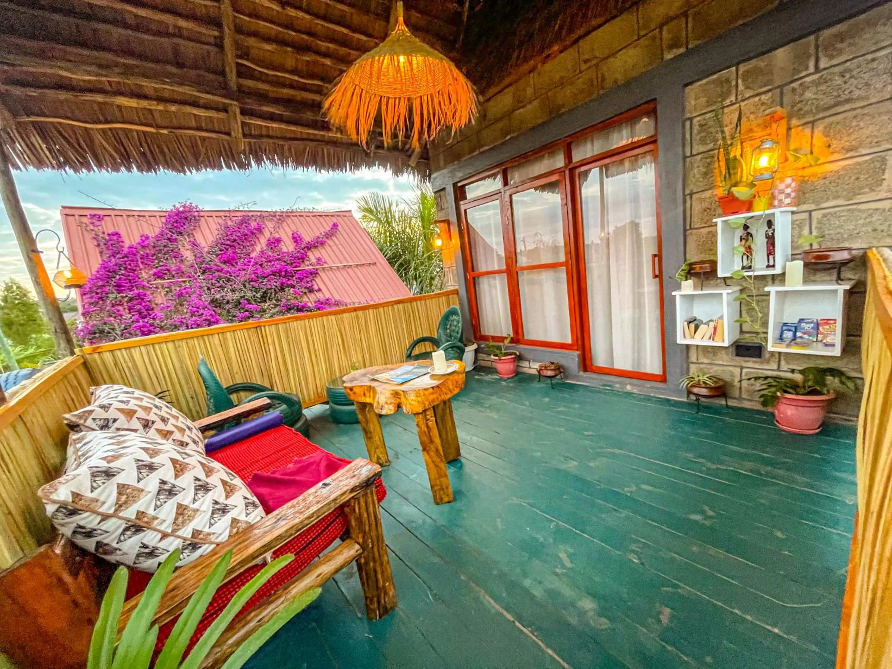 Balcony/Terrace in Home Villa Eco Boutique