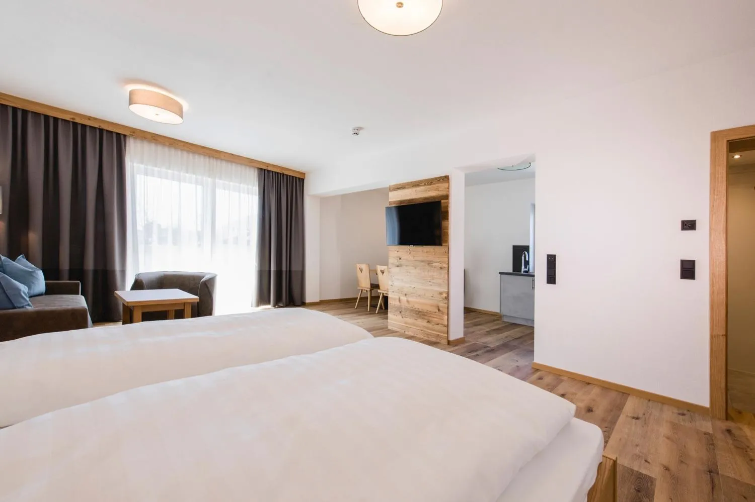 Bed in Kopeindlgut Apartments