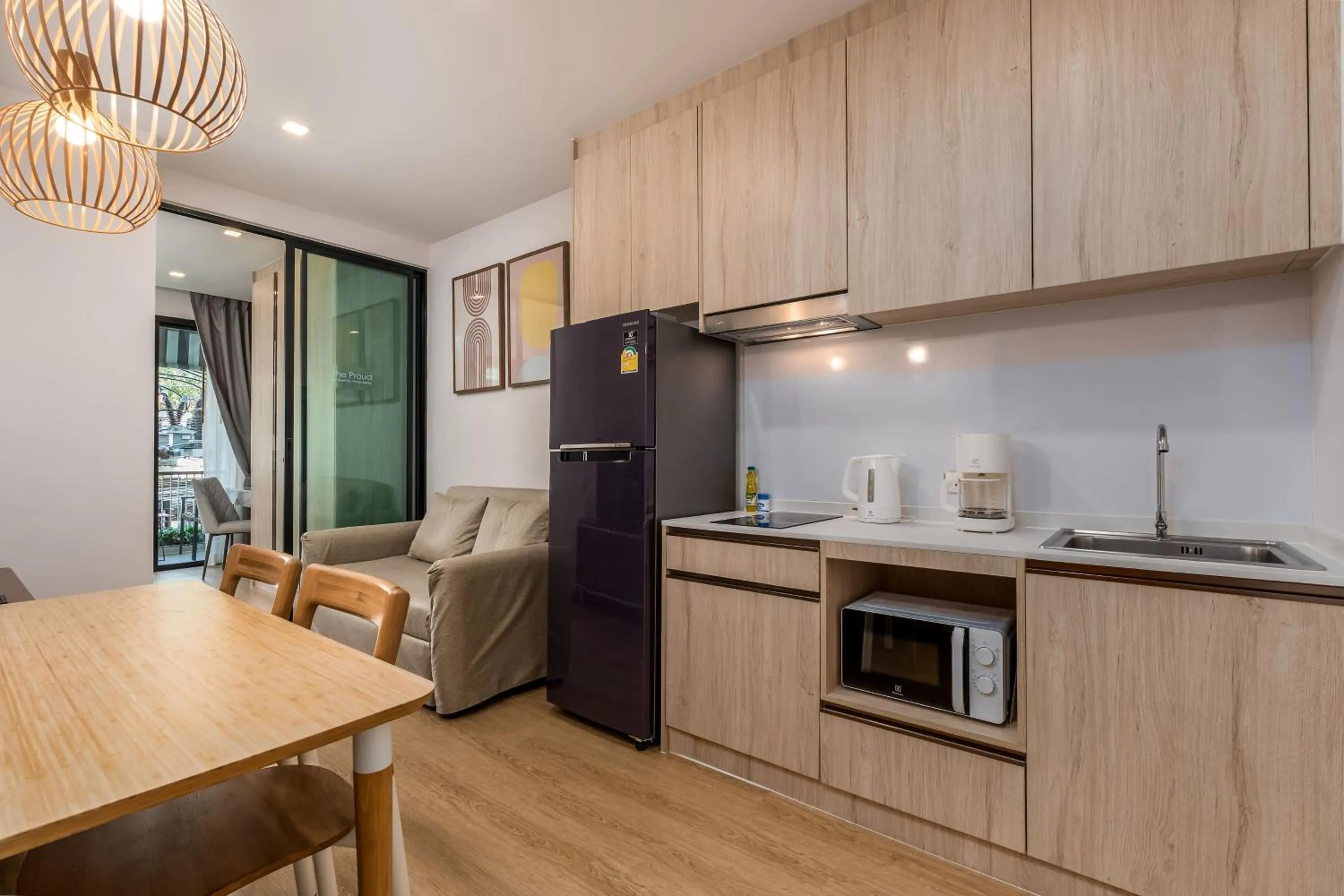 Kitchen or kitchenette in The Proud Rawai Resort