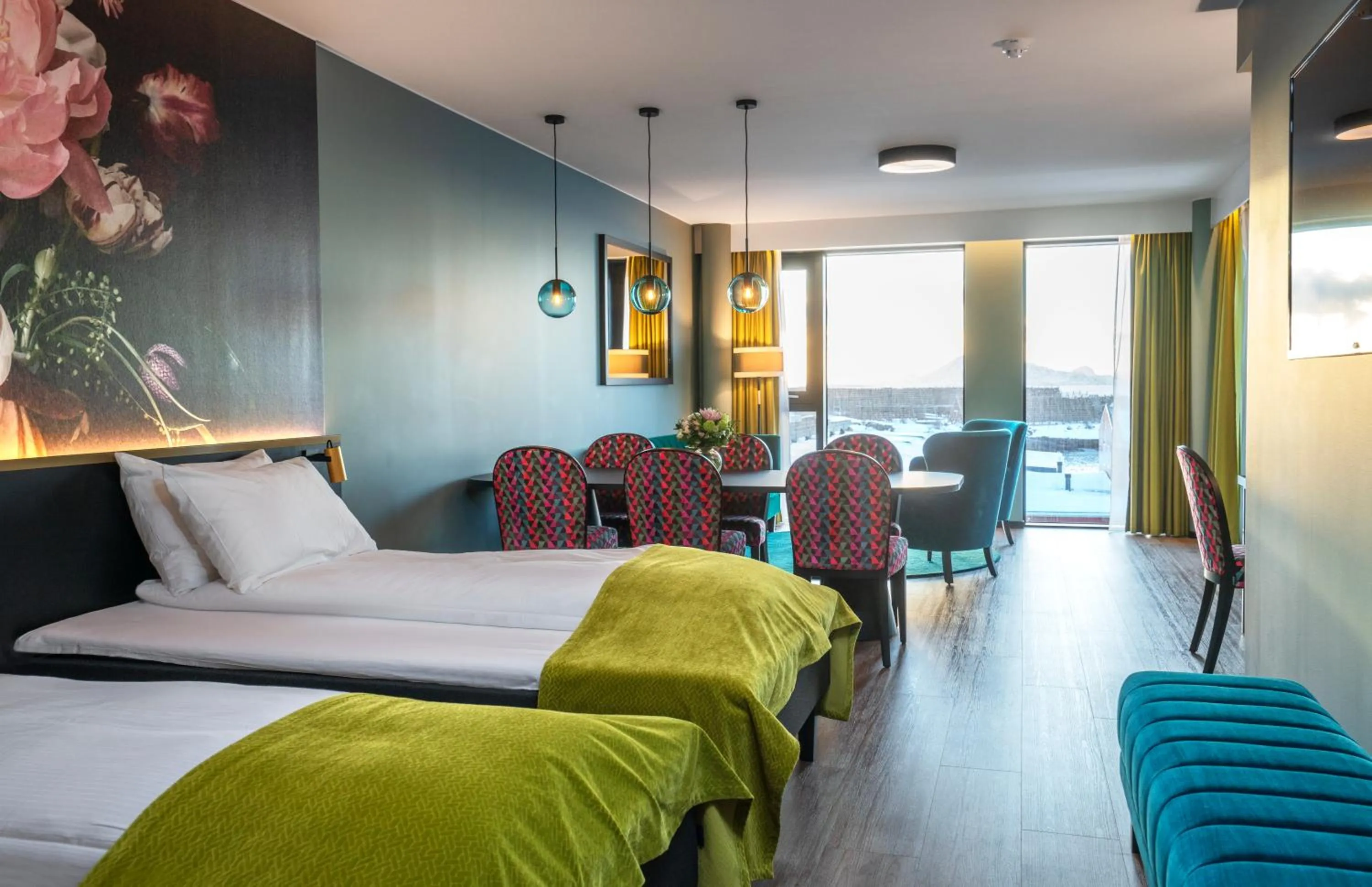 Bed in Thon Hotel Svolvær