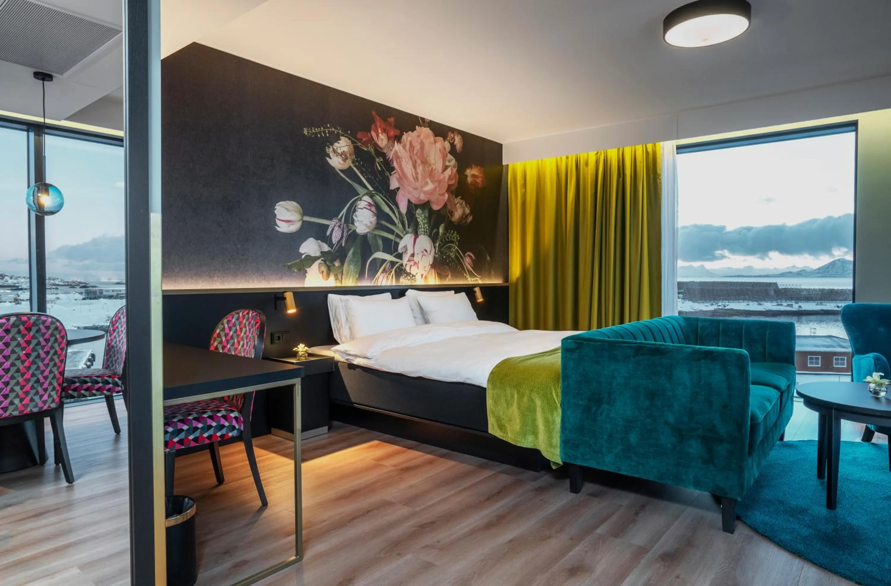 Bed in Thon Hotel Svolvær