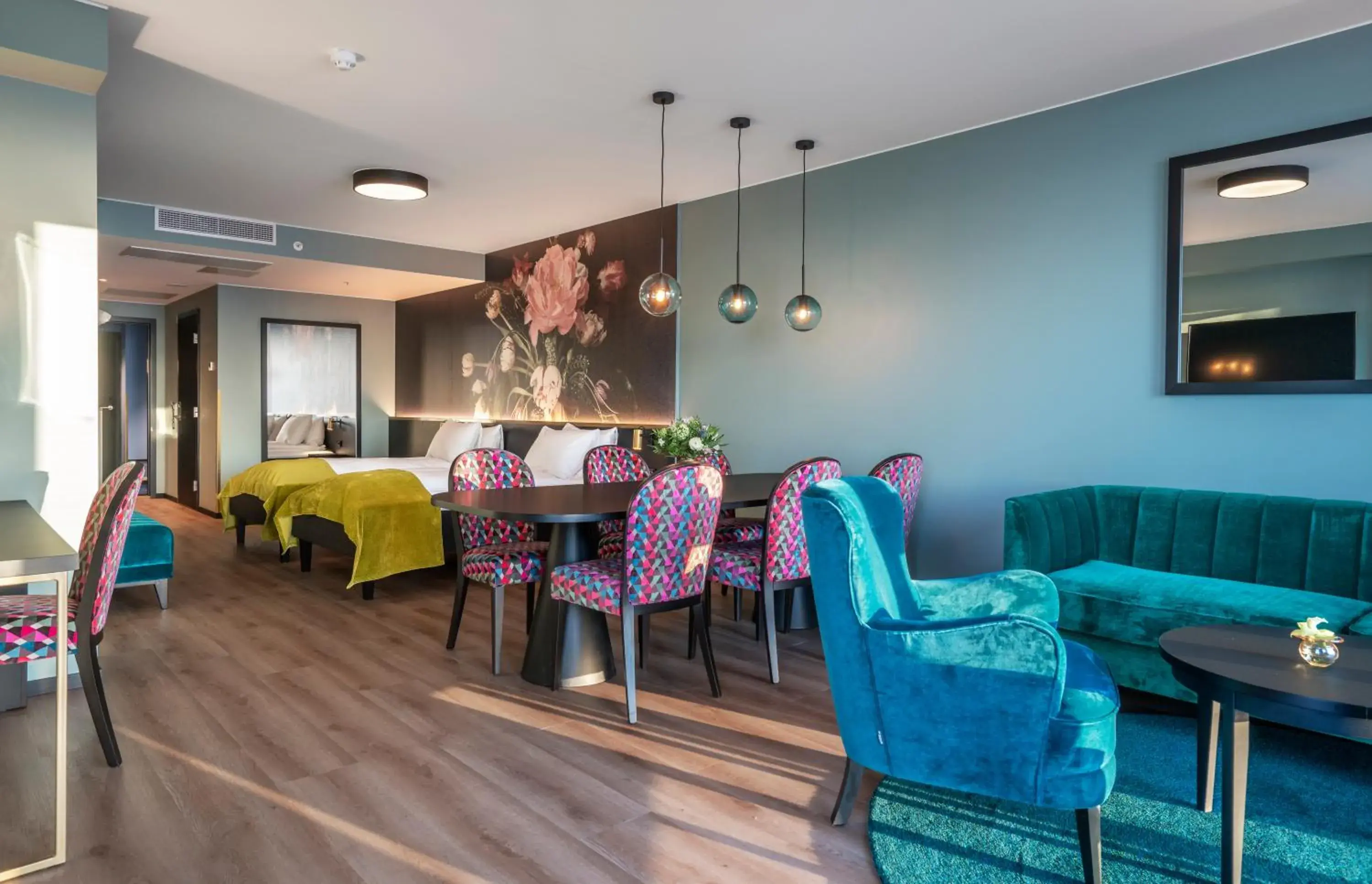 Bed in Thon Hotel Svolvær Bed in Thon Hotel Svolvær