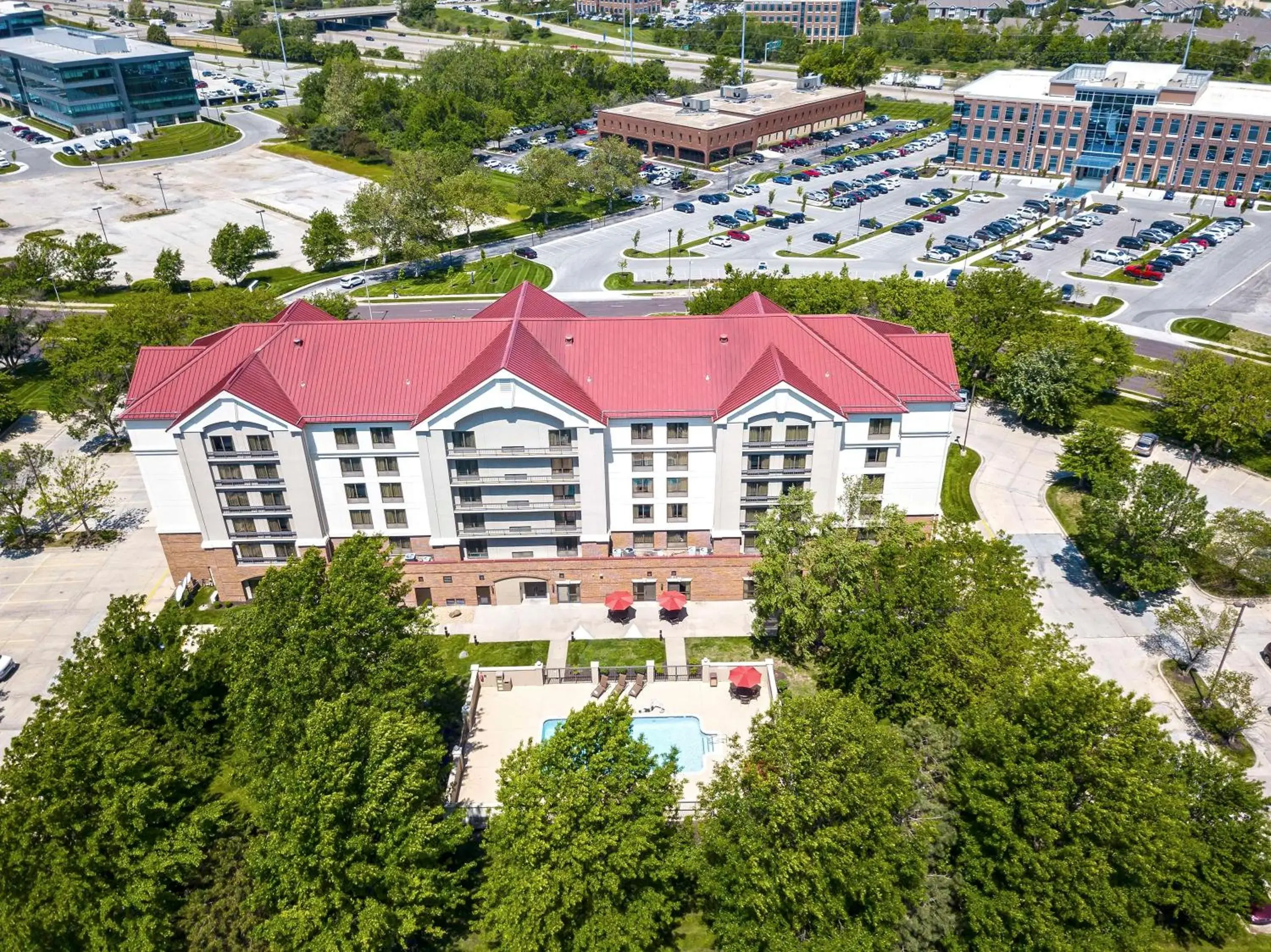 Property building in Hyatt Place Kansas City/Overland Park/Convention Center Property building in Hyatt Place Kansas City/Overland Park/Convention Center
