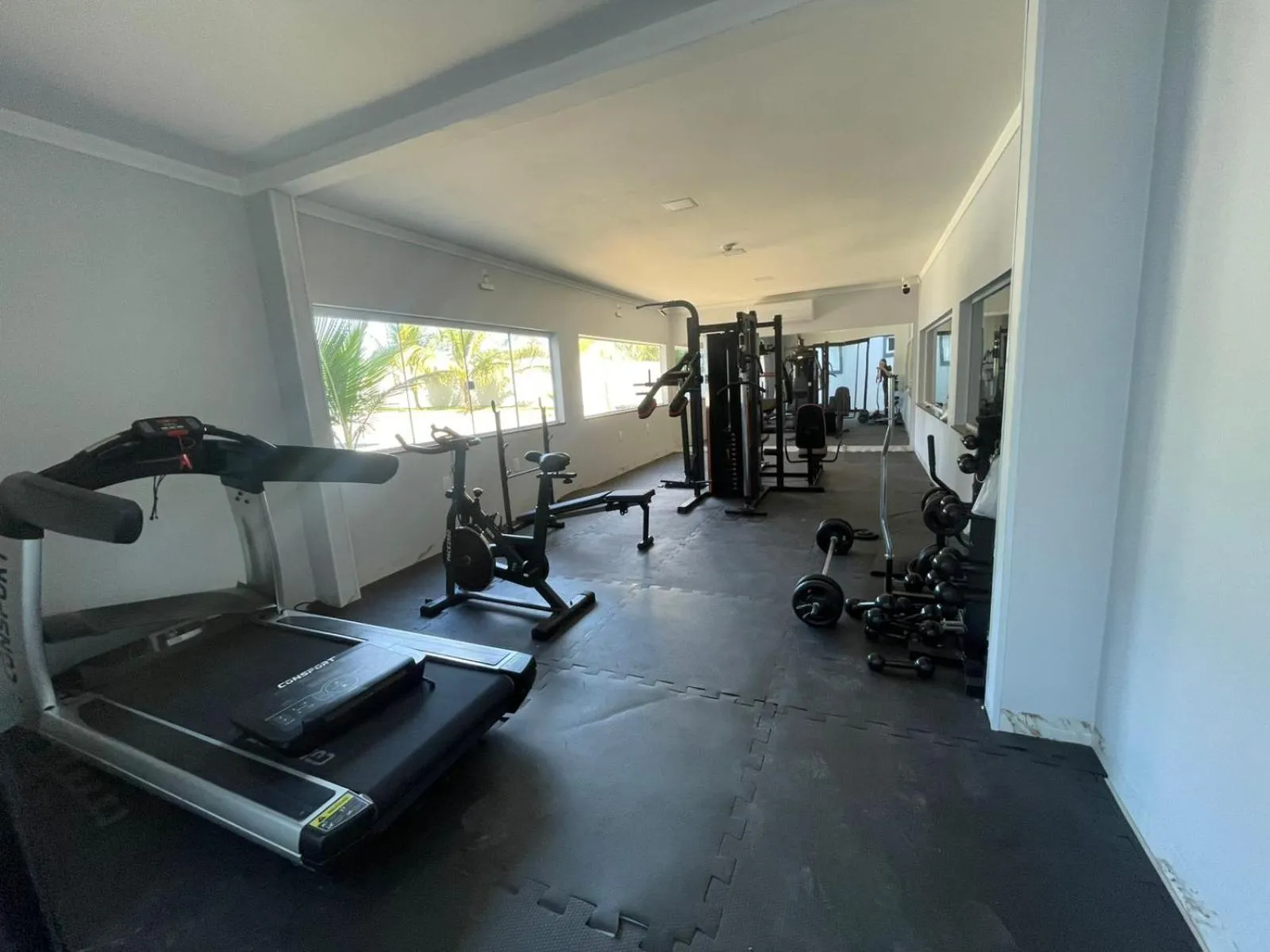 Fitness centre/facilities in Hotel Uipi