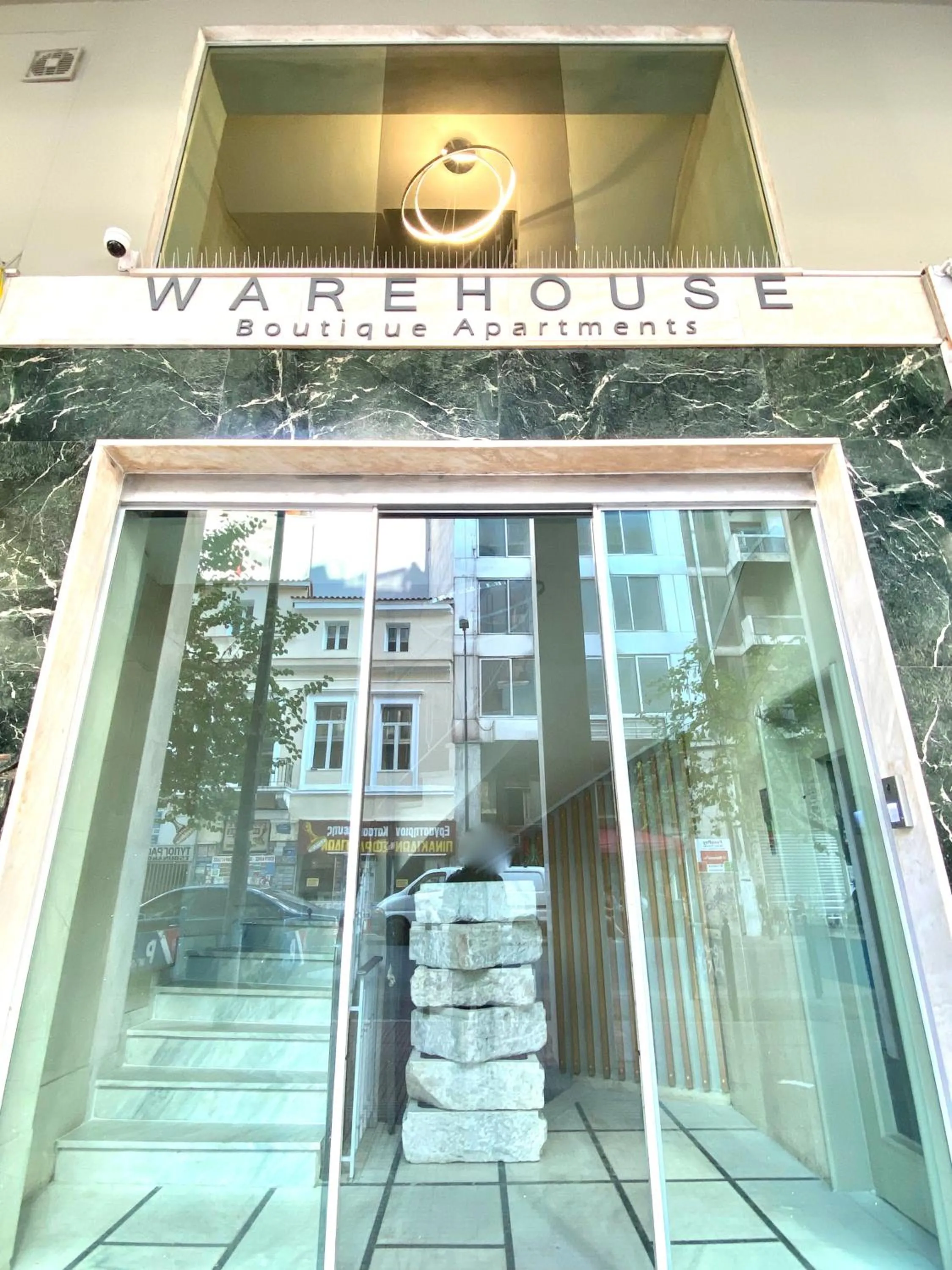 Property building in Athens Warehouse Boutique Hotel & Suites