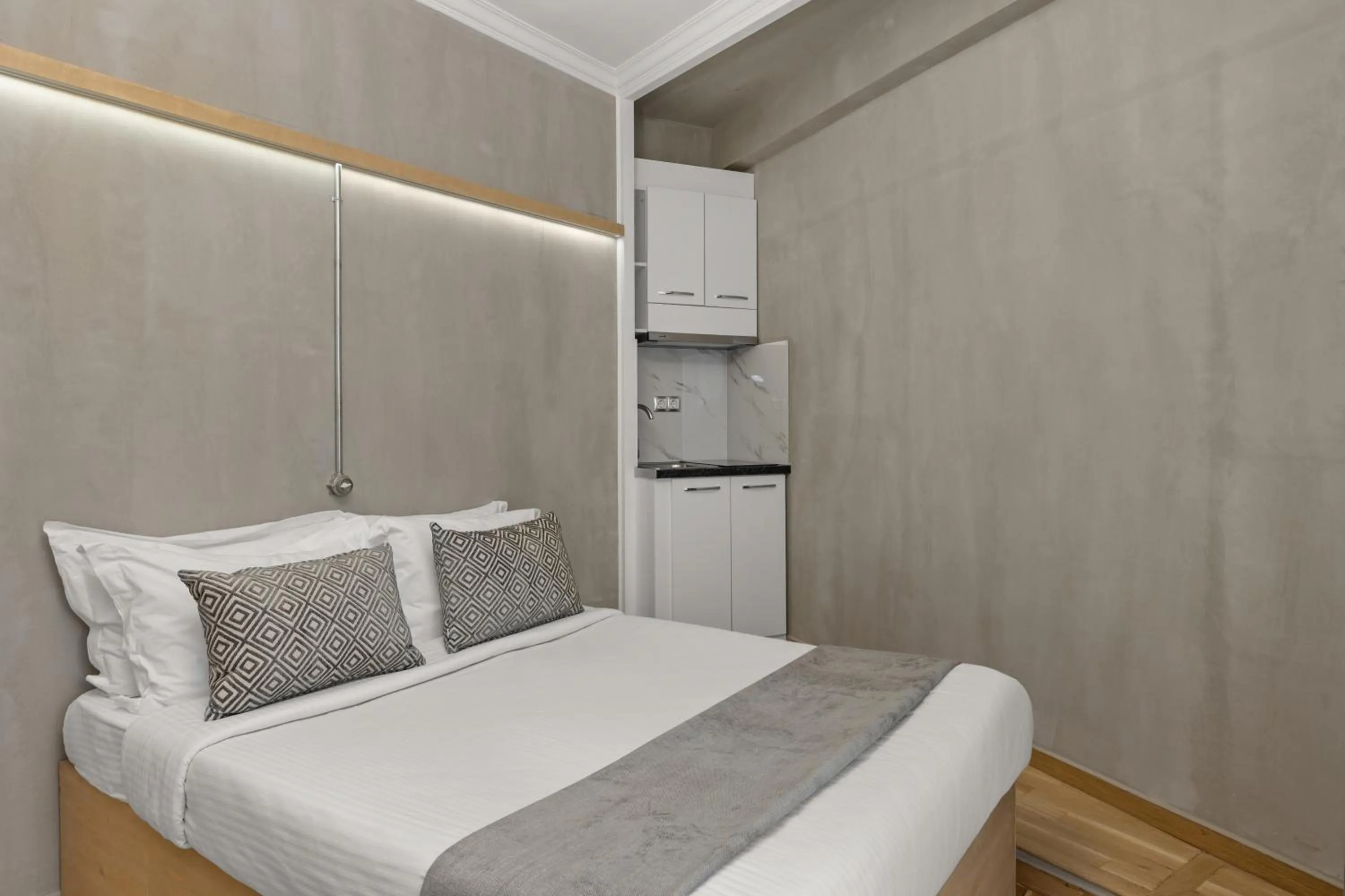 Bed in Athens Warehouse Boutique Hotel & Suites