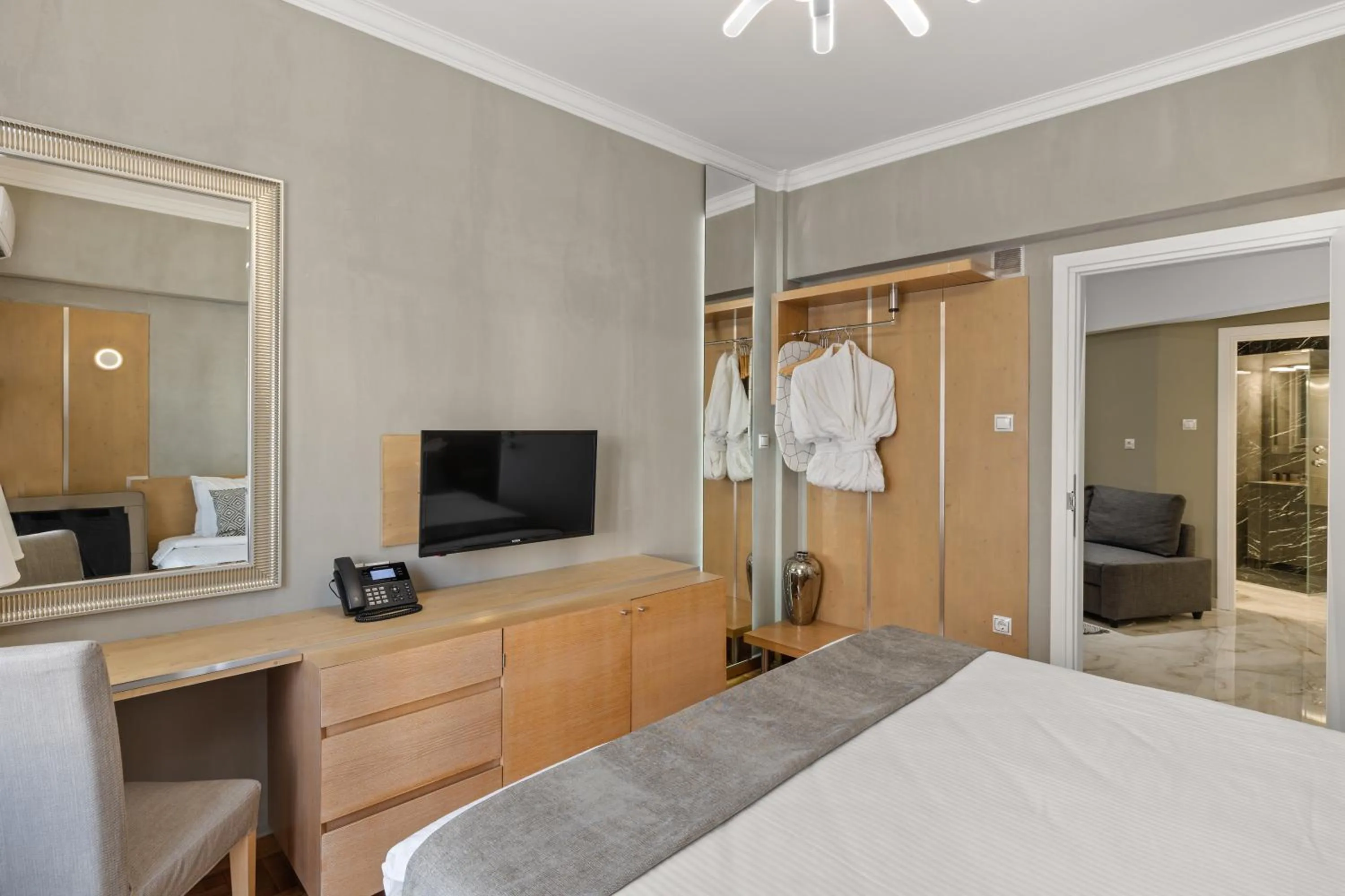 Bed in Athens Warehouse Boutique Hotel & Suites