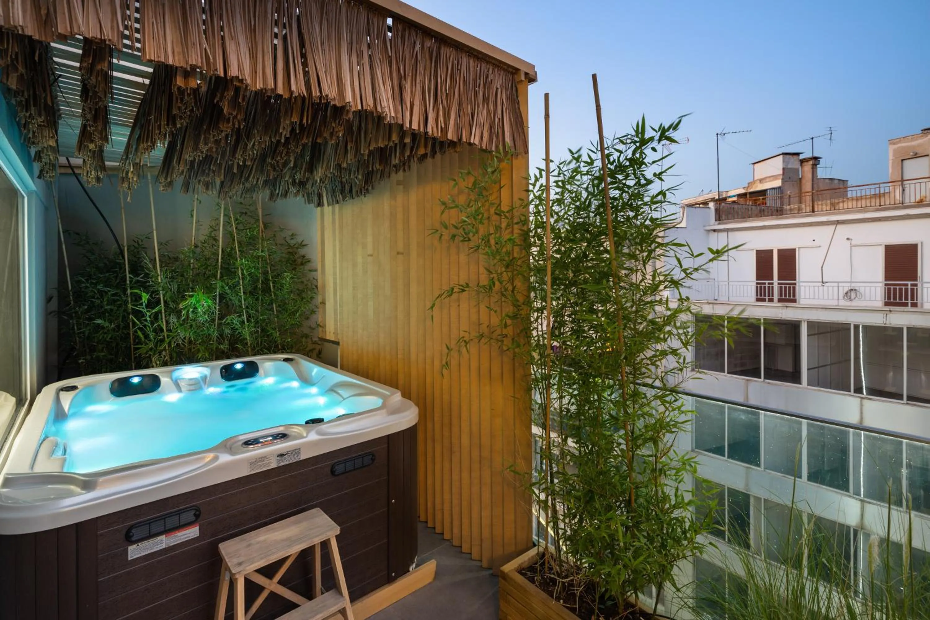 Hot Tub in Athens Warehouse Boutique Hotel & Suites